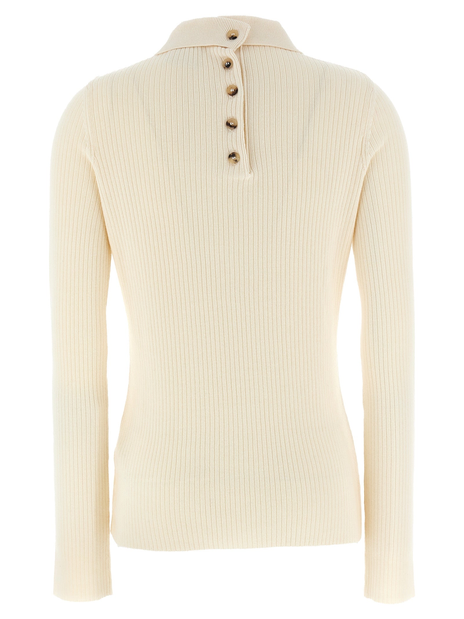 Courrèges White Cotton Women's Cardigan