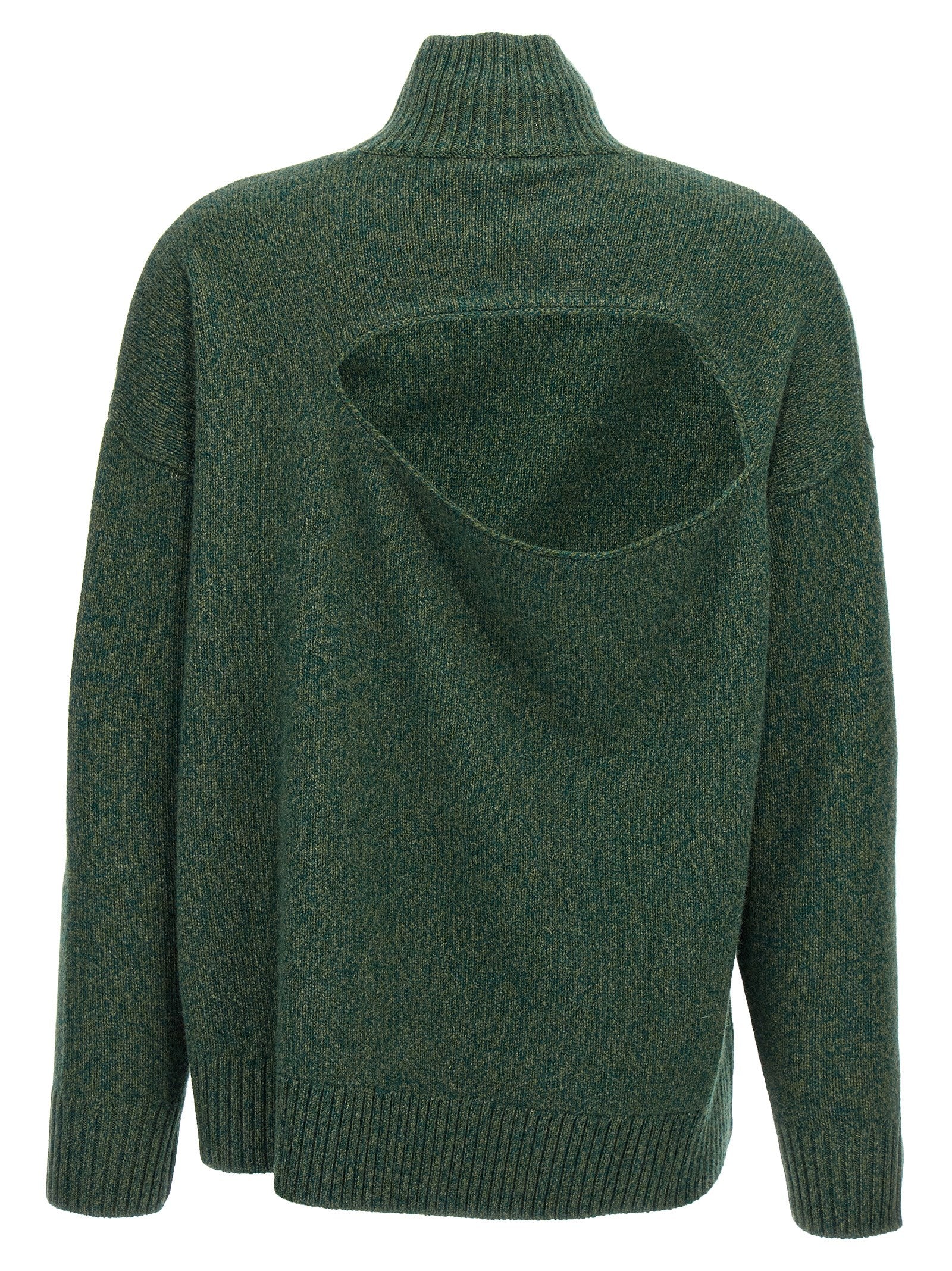 Victoria Beckham Bicolor Wool Women's Cardigan