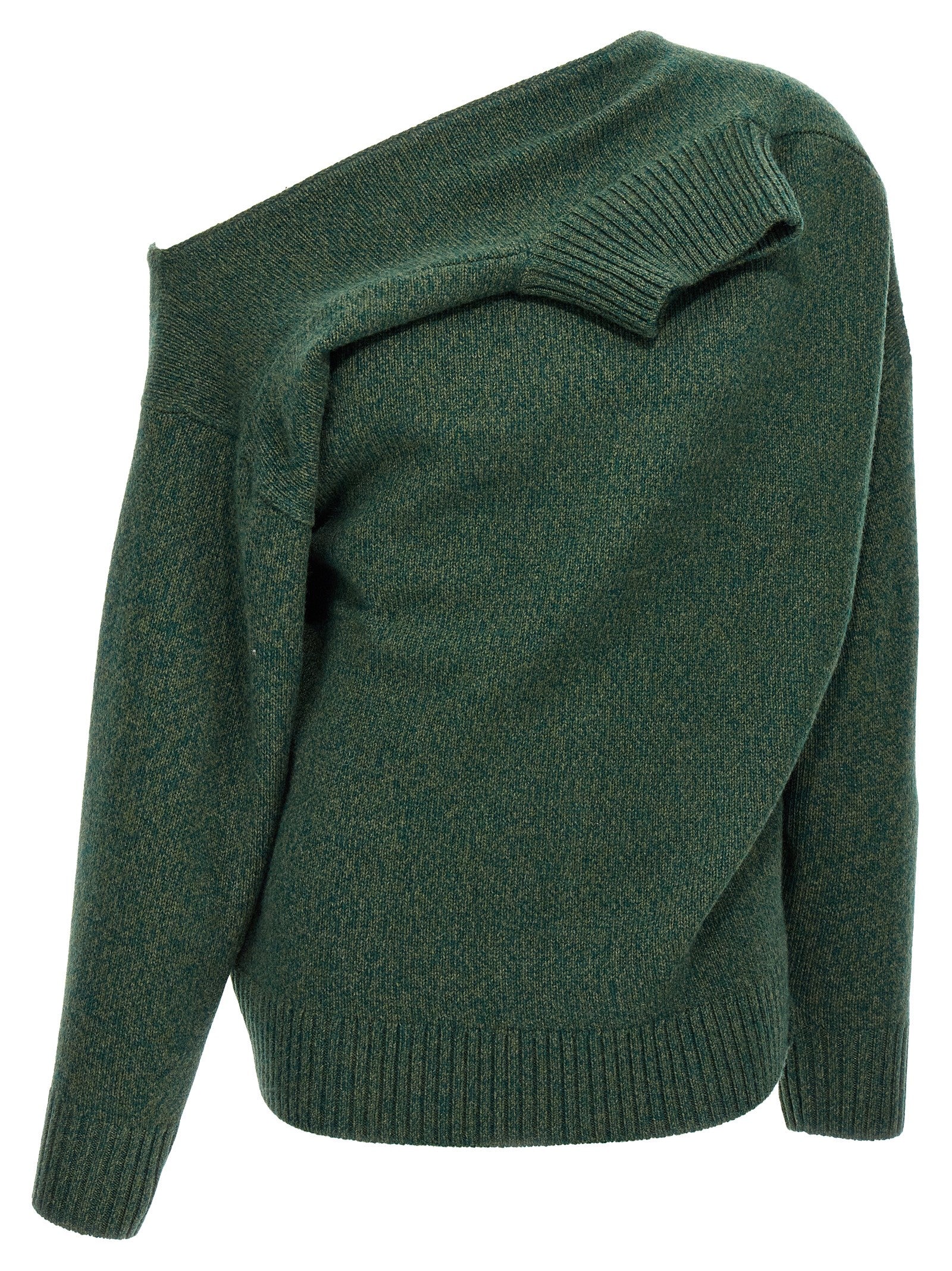 Victoria Beckham Bicolor Wool Women's Cardigan