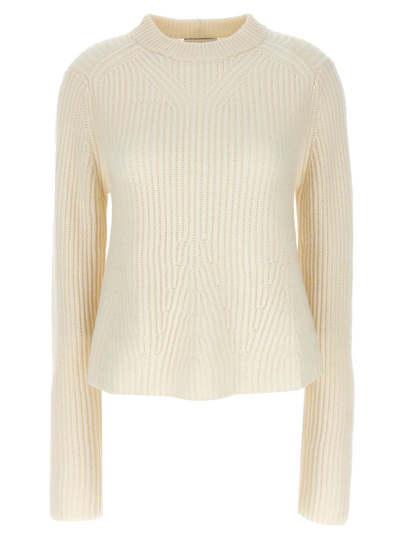 Loulou De Saison White Cashmere Women's Cardigan