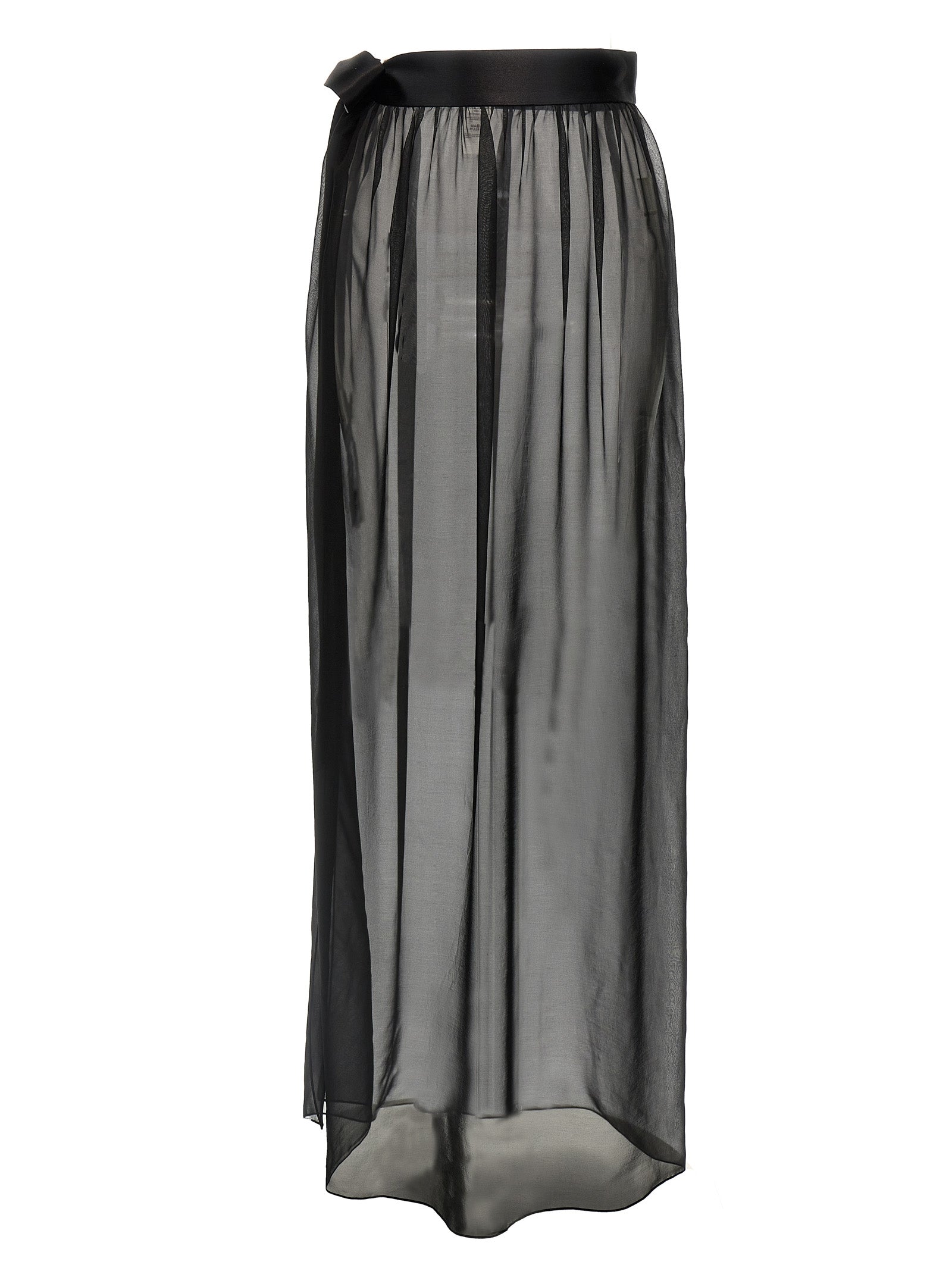 Dolce & Gabbana Black Silk Mini Women's Skirt