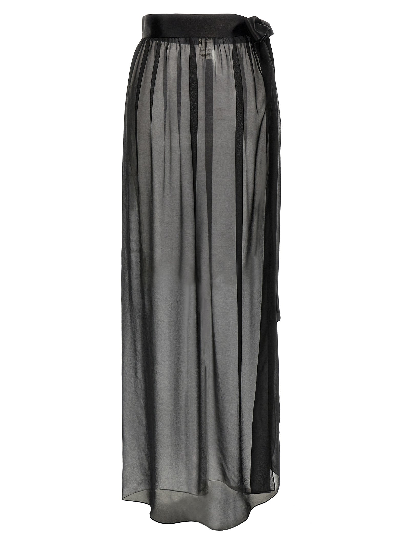 Dolce & Gabbana Black Silk Mini Women's Skirt
