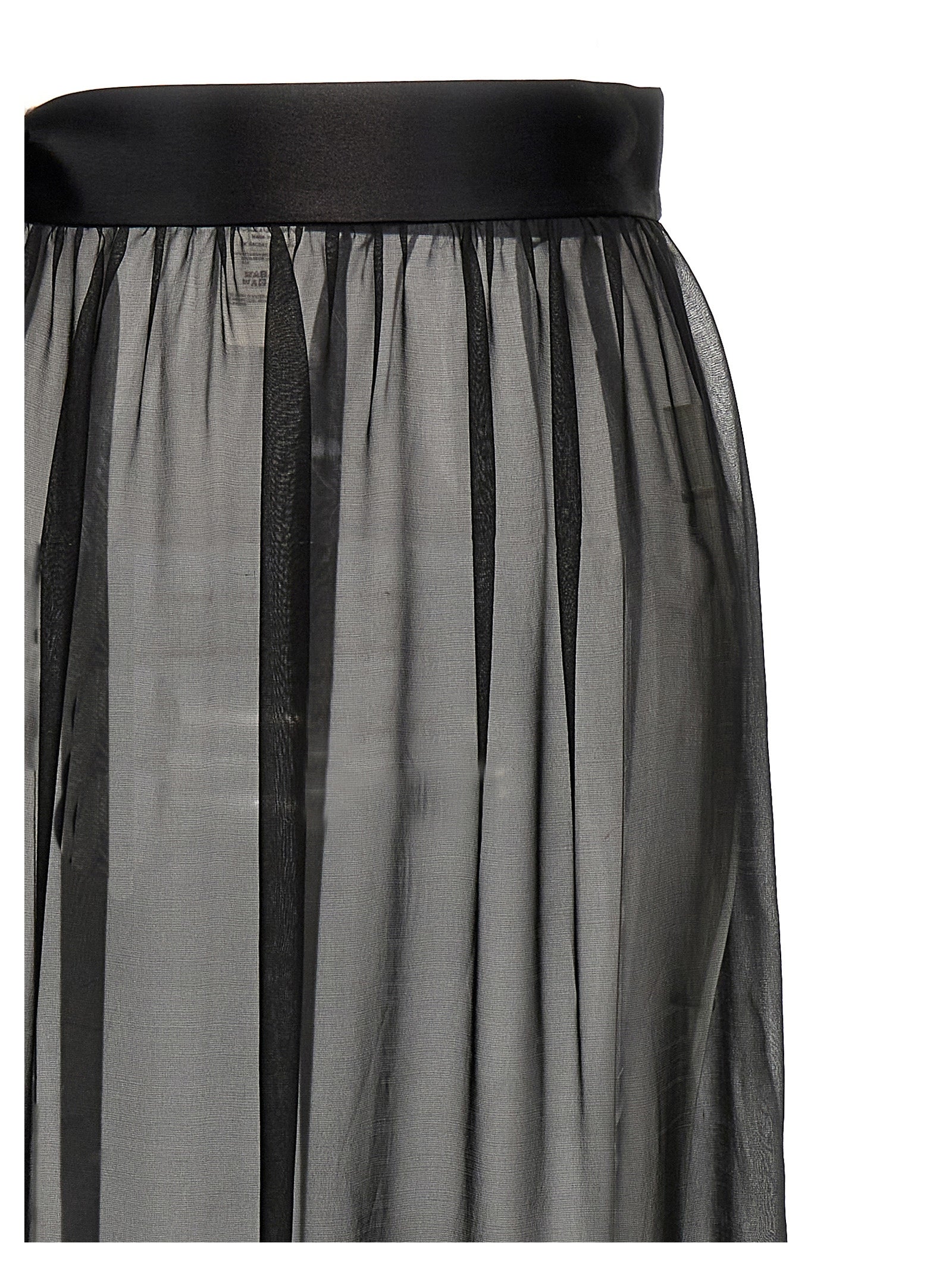 Dolce & Gabbana Black Silk Mini Women's Skirt