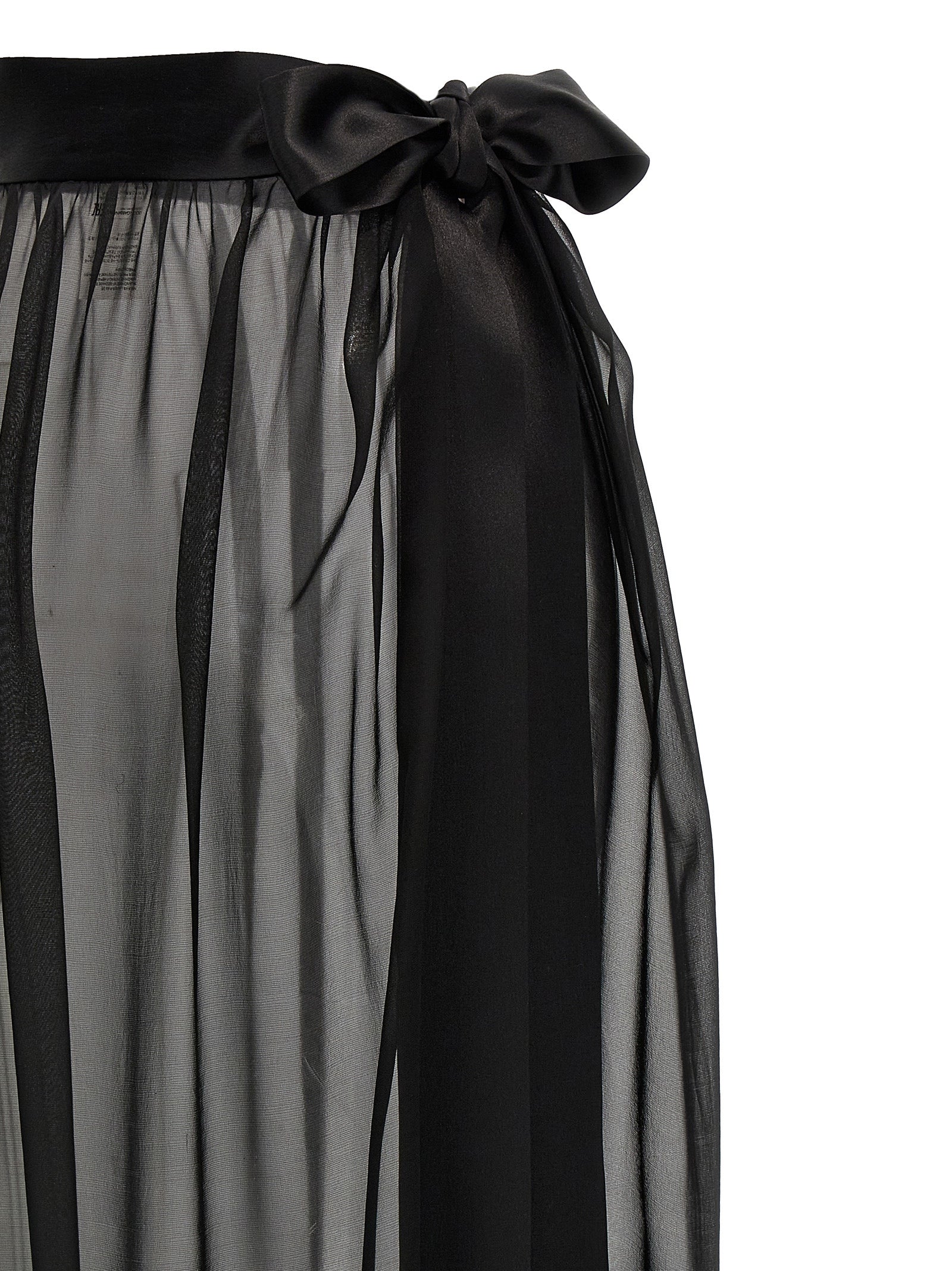 Dolce & Gabbana Black Silk Mini Women's Skirt