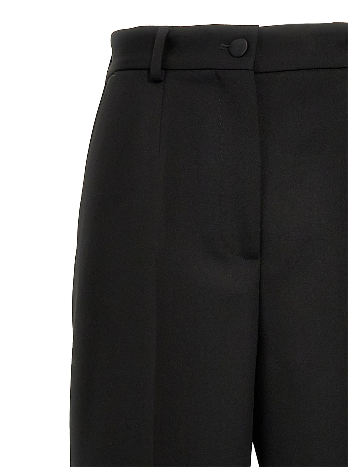 Dolce & Gabbana Black Virgin Wool Women's Tuxedo