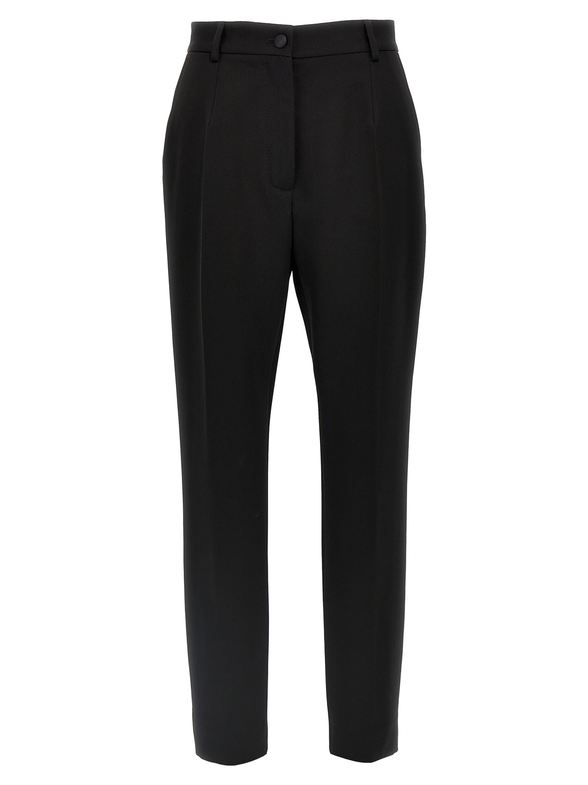 Dolce & Gabbana Black Virgin Wool Women's Tuxedo