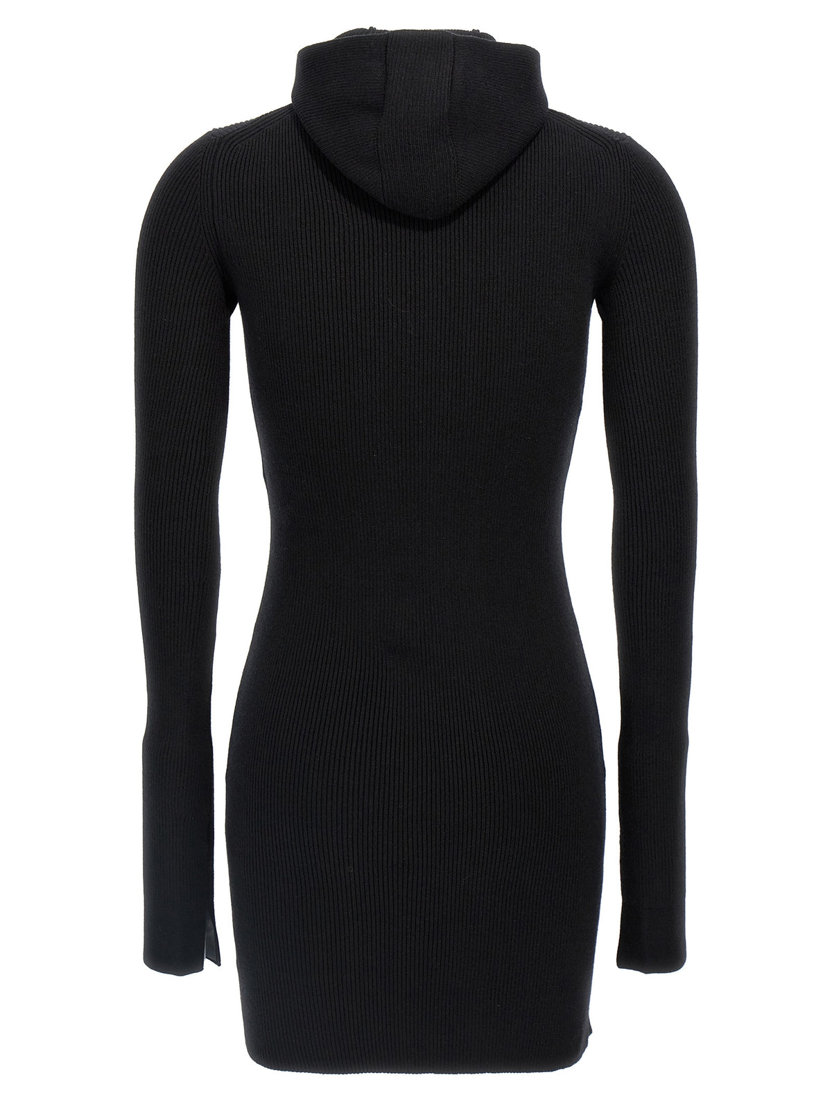 Fendi Black Wool Short Women's Dress