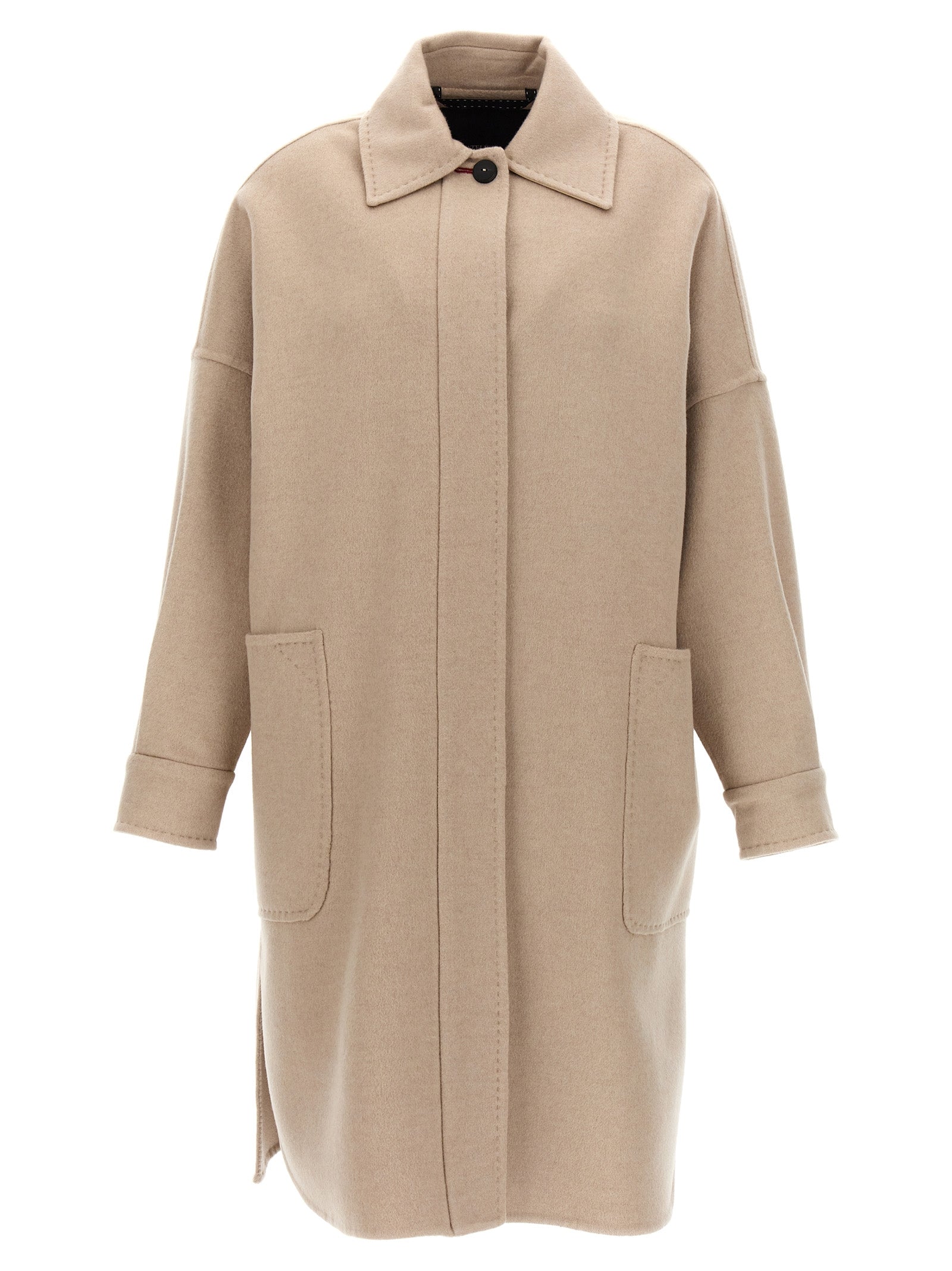 Max Mara Beige Cashmere Women's Coat