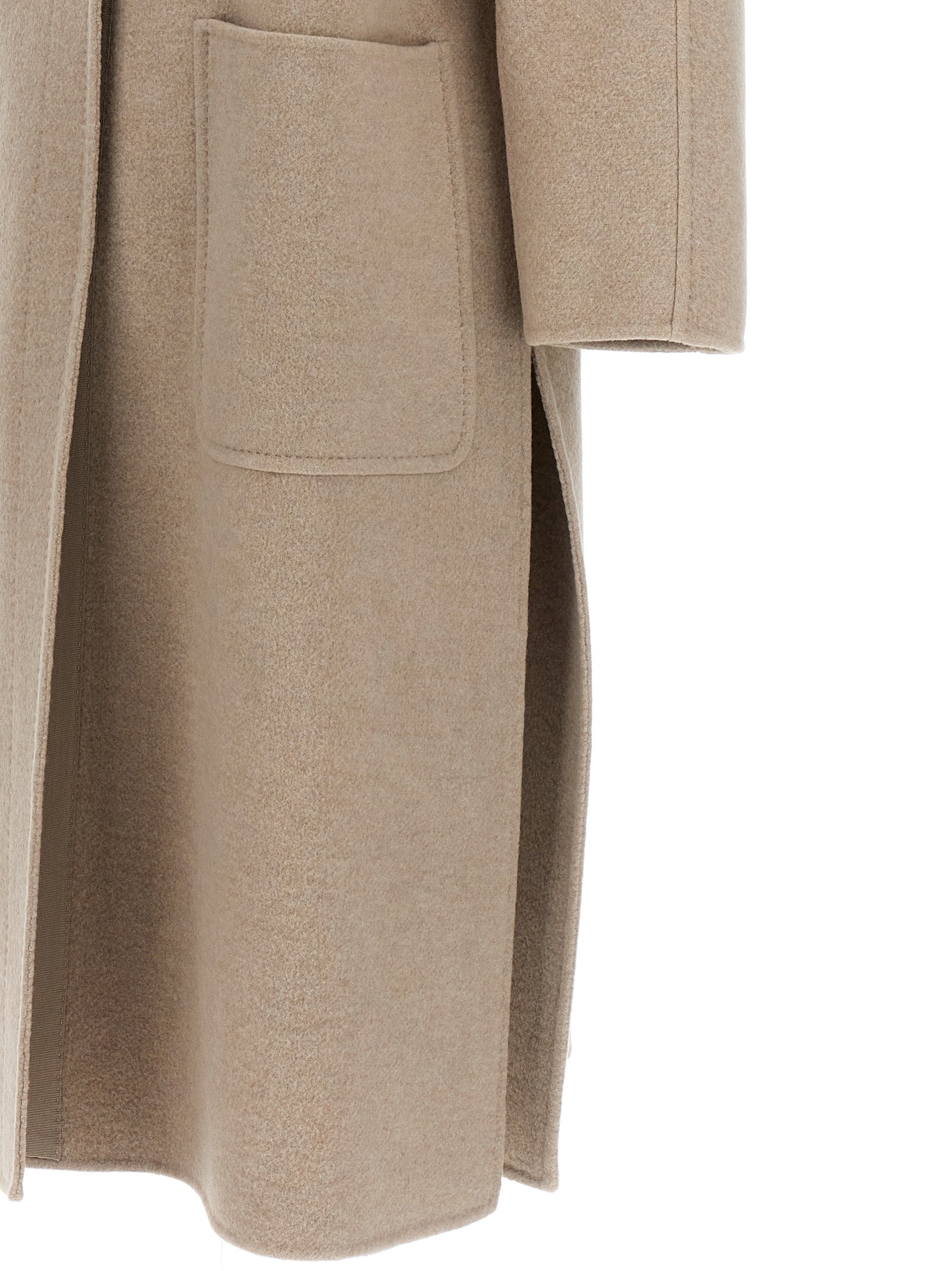 Max Mara Beige Cashmere Women's Coat