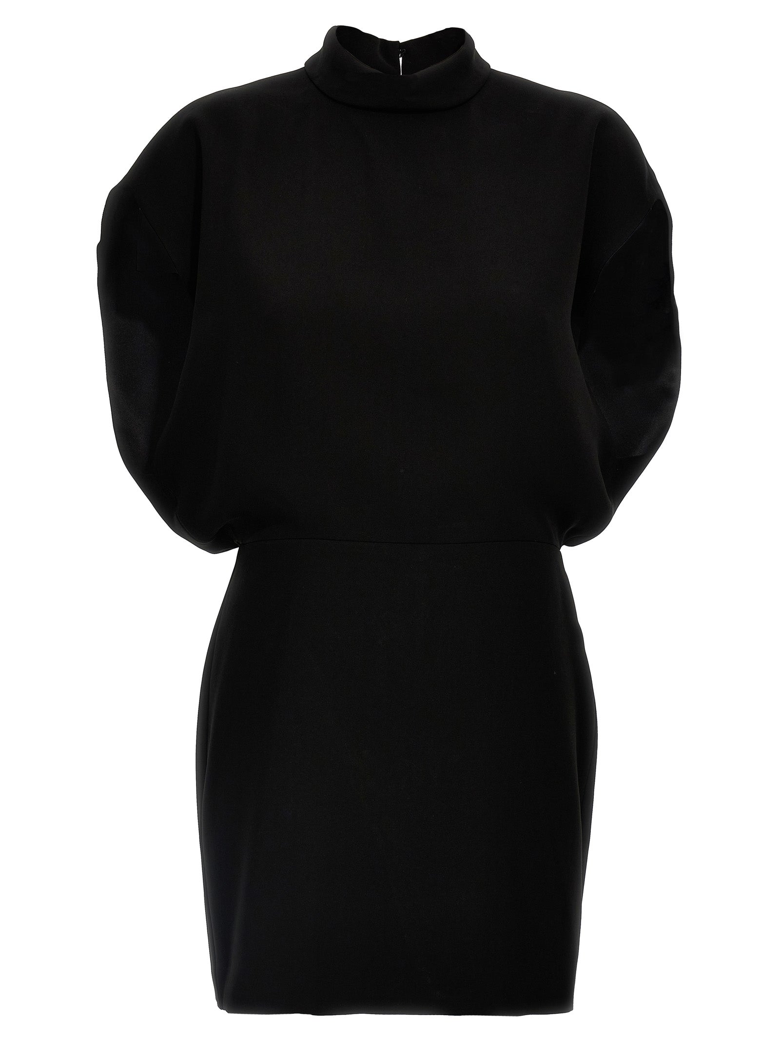 Max Mara Black Triacetate Short Women's Dress