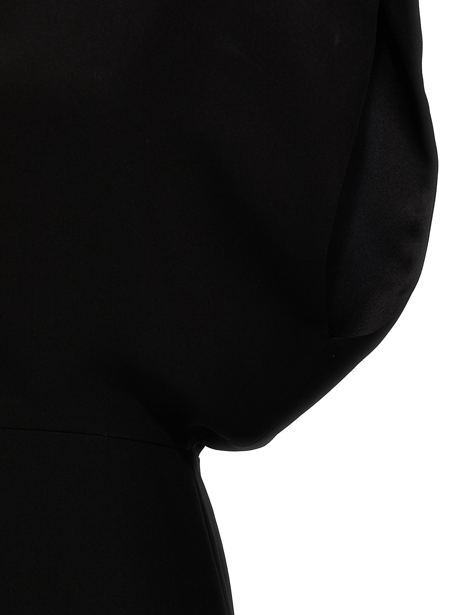 Max Mara Black Triacetate Short Women's Dress