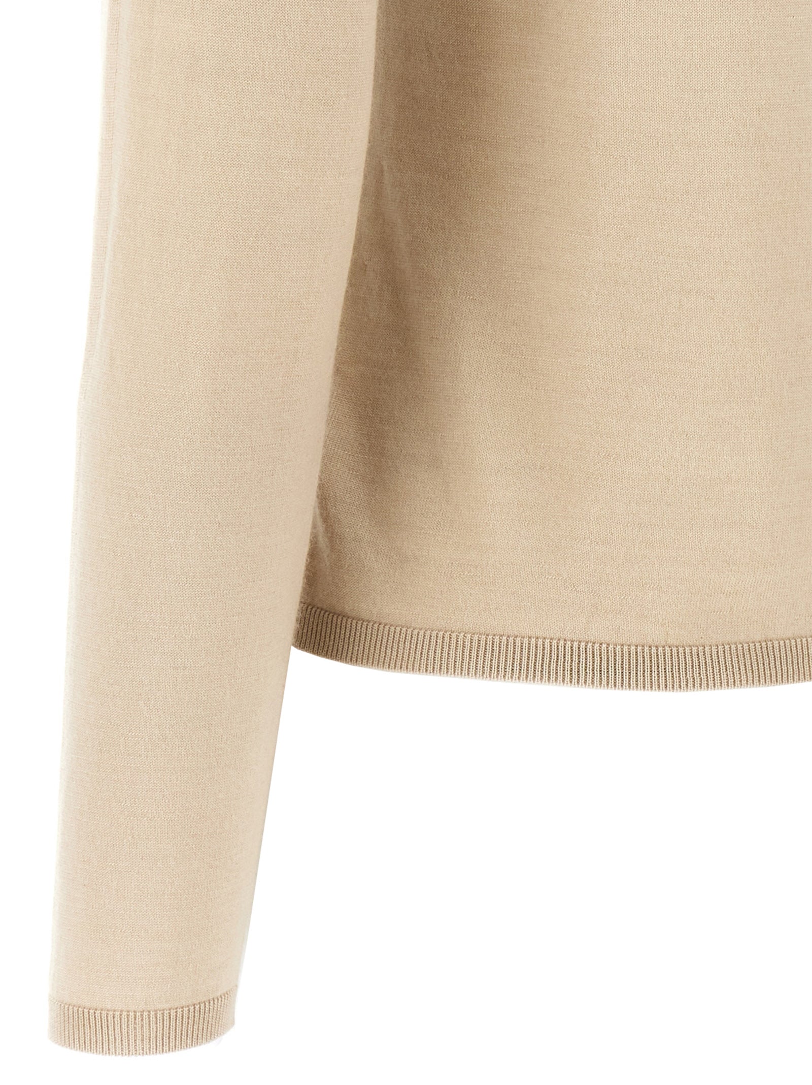 Max Mara Beige Cashmere Women's Cardigan