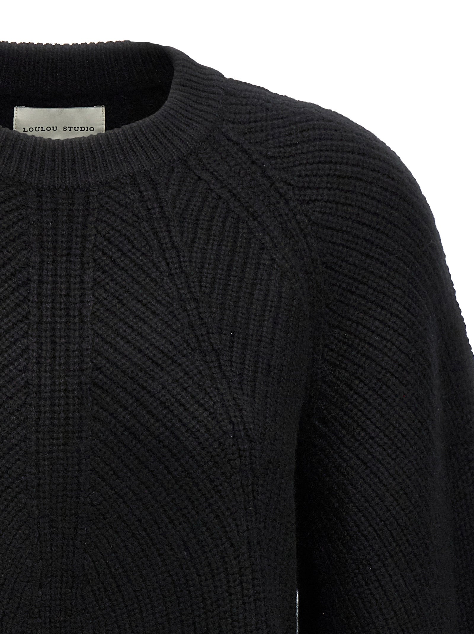 Loulou De Saison Black Cashmere Women's Cardigan