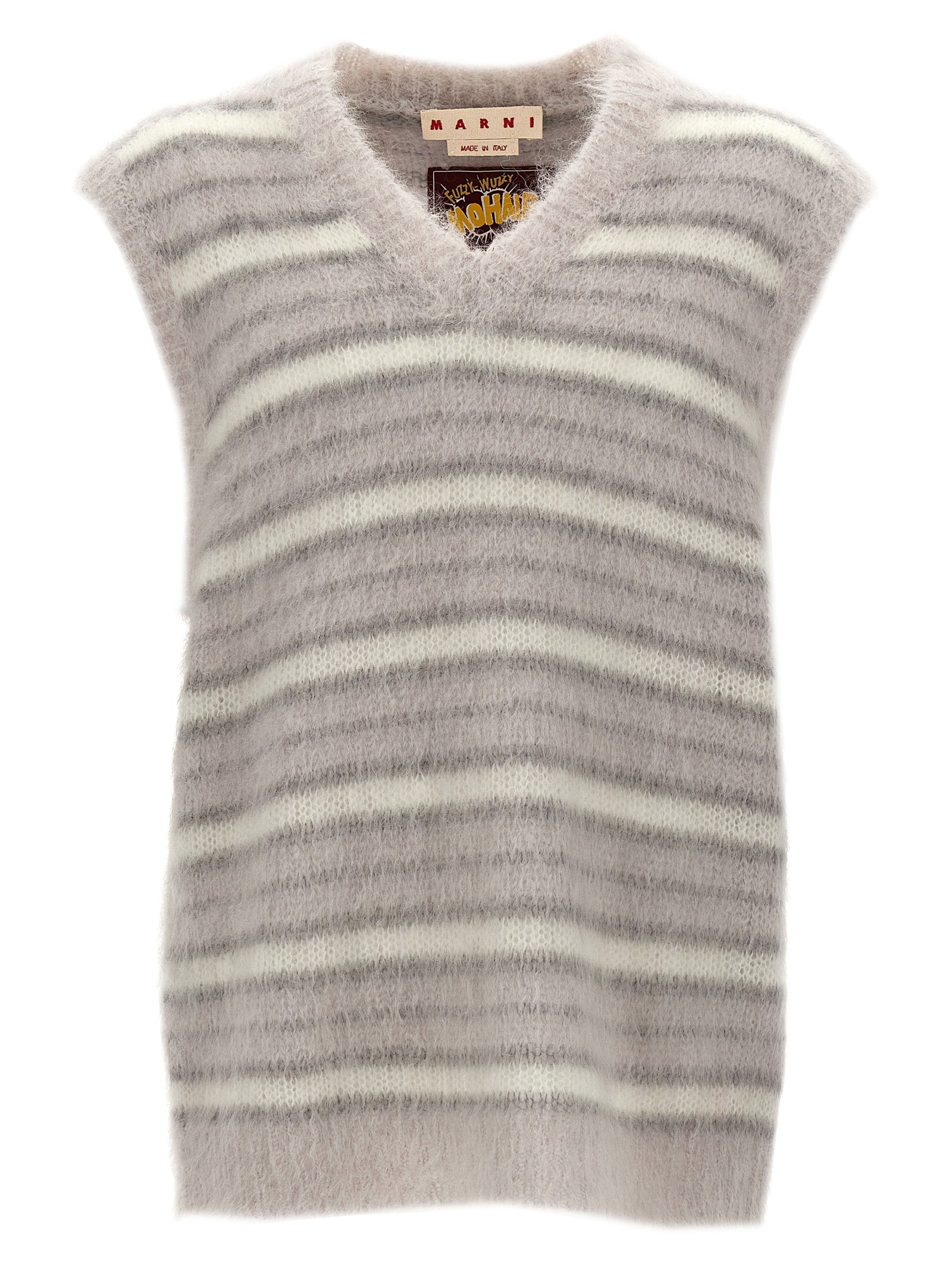 Marni Gray Mohair Men's Sweatshirt