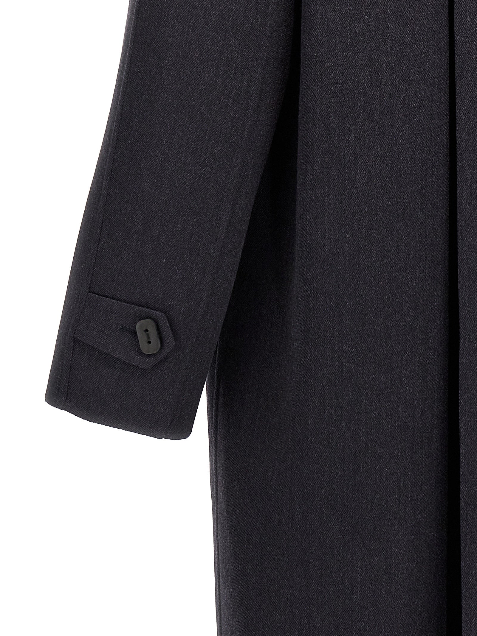 Fendi Blue Virgin Wool Men's Coat