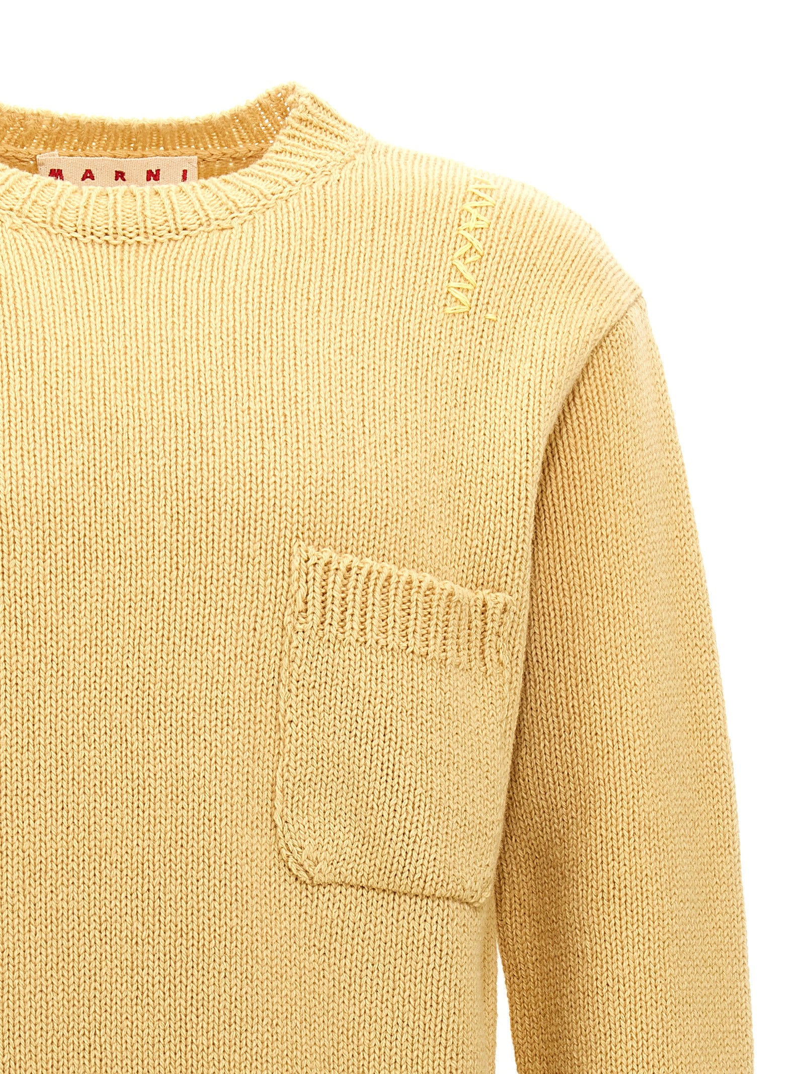Marni Bicolor Wool Men's Cardigan