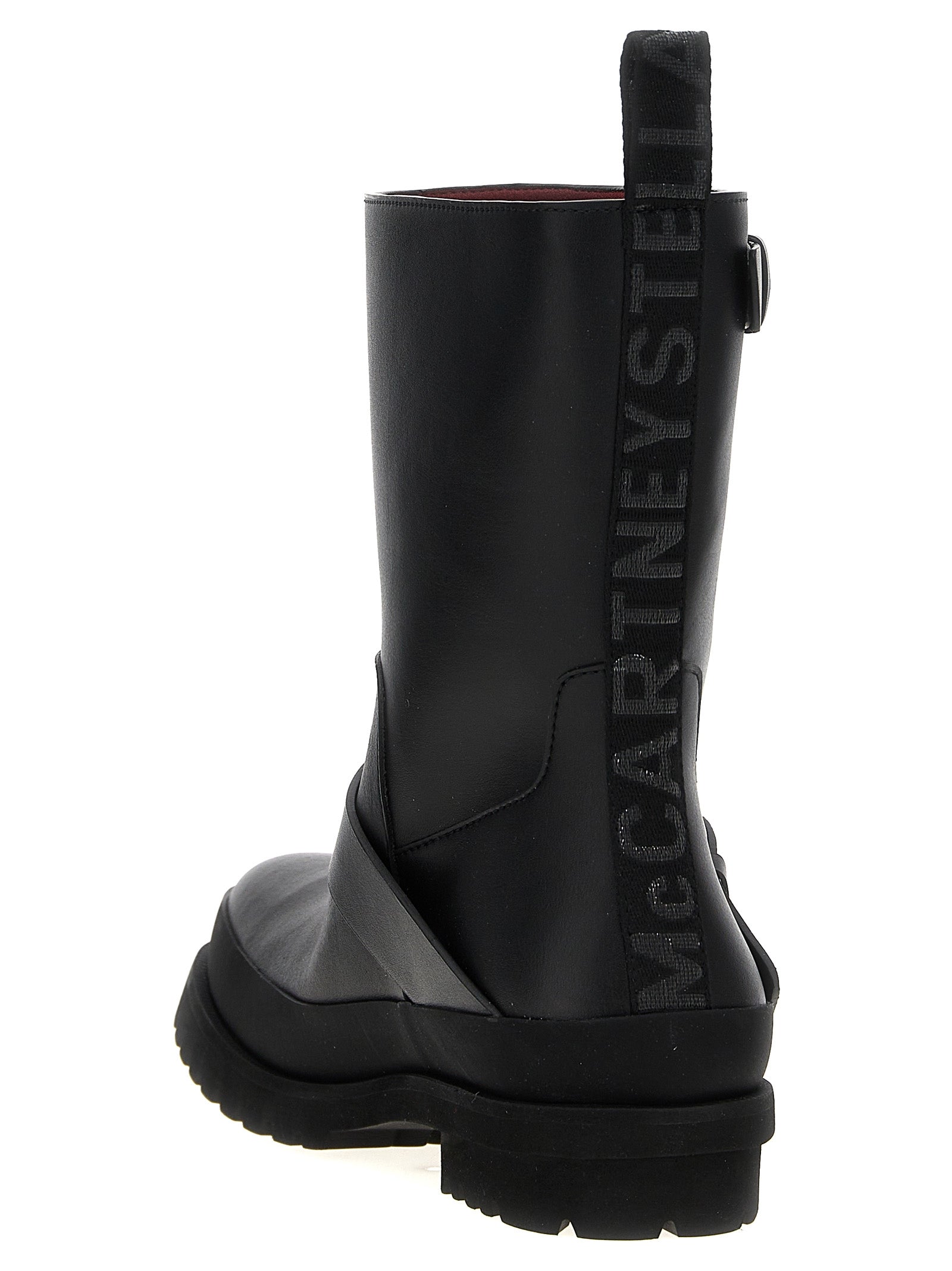 Stella McCartney Black Polyester Ankle Women's Boots