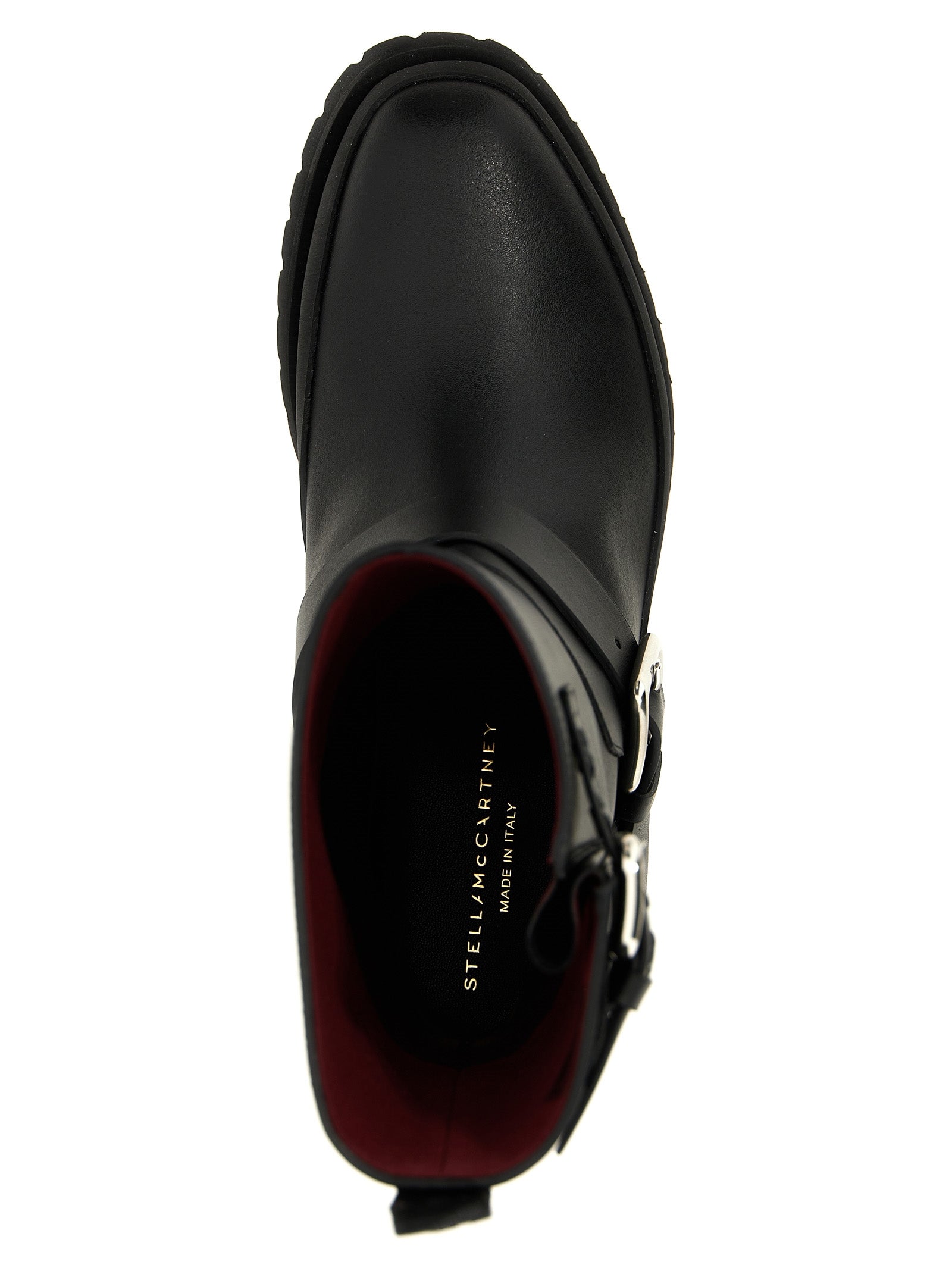 Stella McCartney Black Polyester Ankle Women's Boots