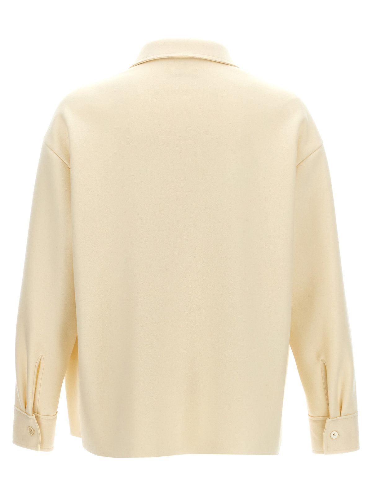 Jil Sander White Wool Men's Blouse