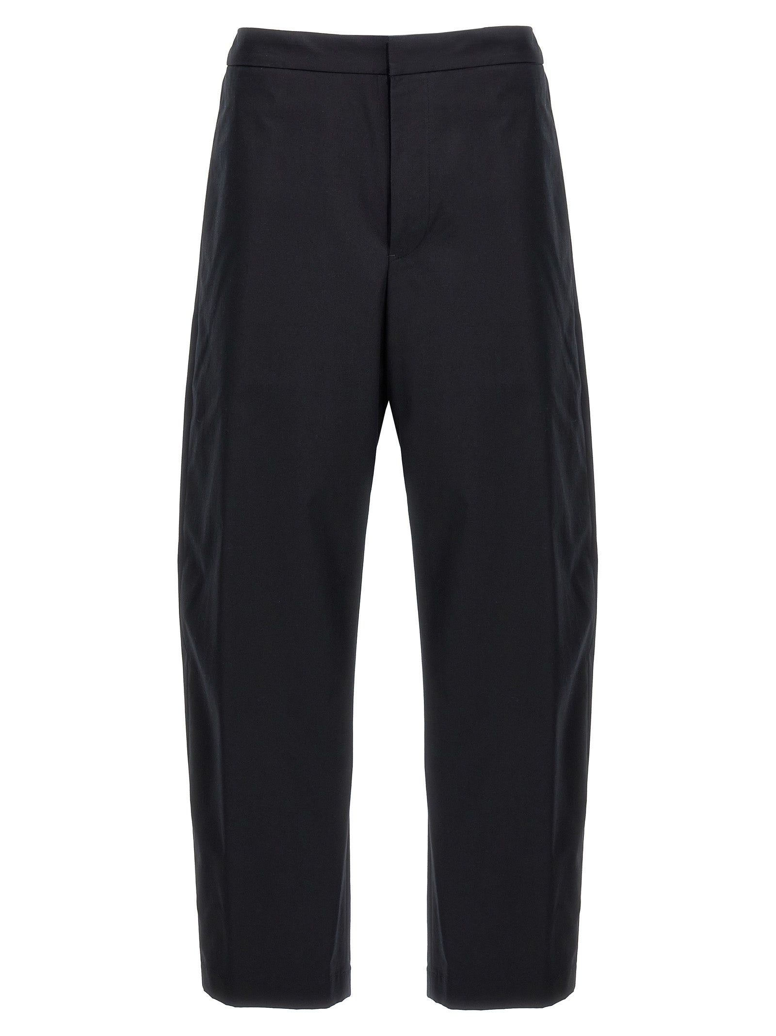 Jil Sander Blue Cotton Casual Men's Pants