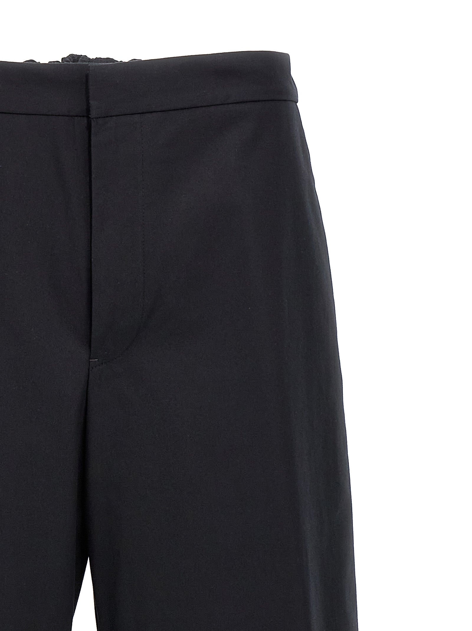 Jil Sander Blue Cotton Casual Men's Pants