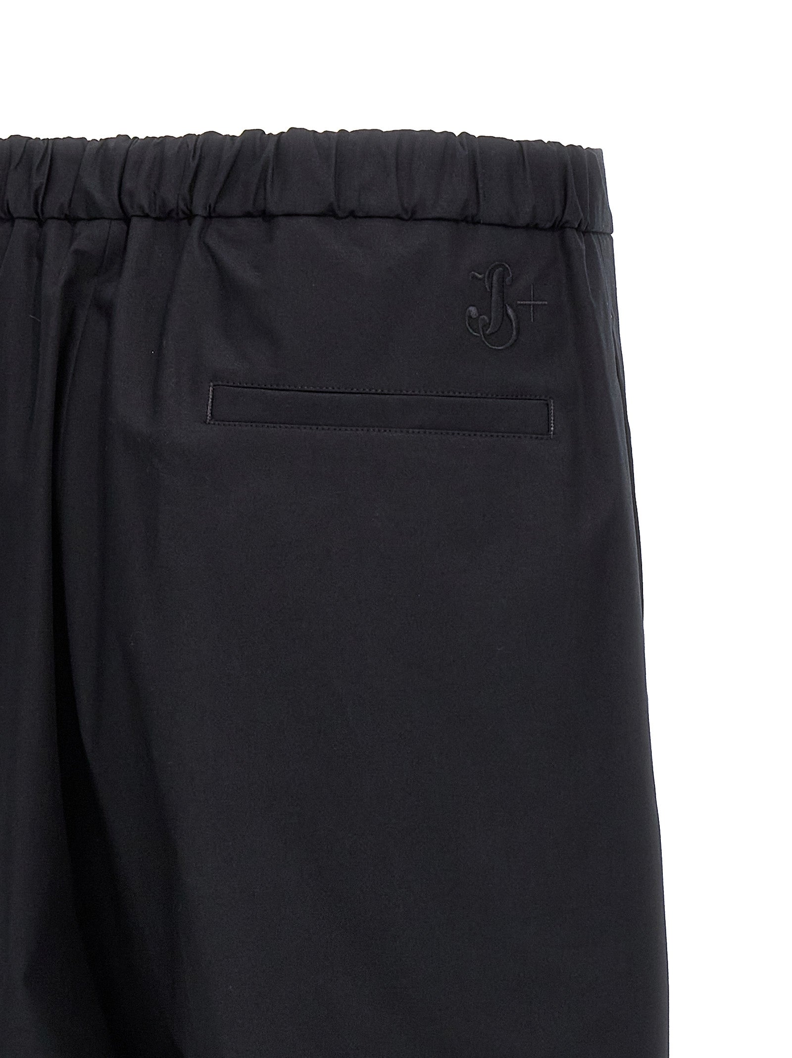 Jil Sander Blue Cotton Casual Men's Pants