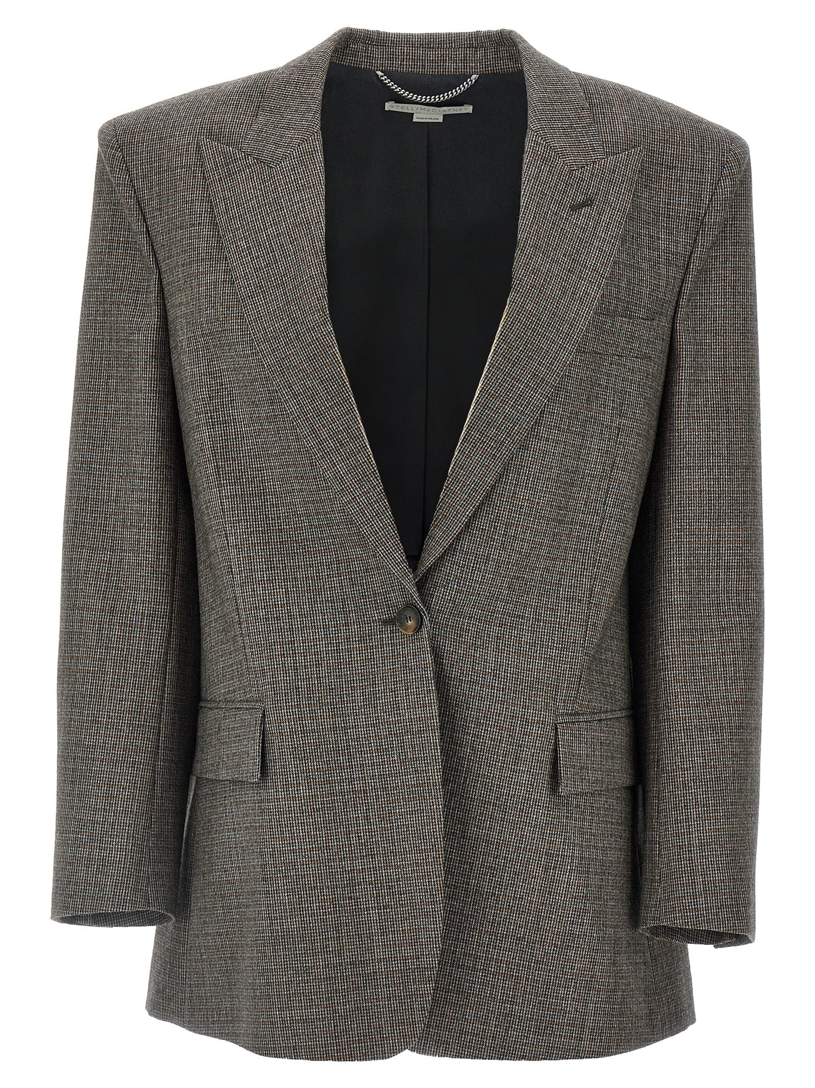 Stella McCartney Gray Wool Women's Blazer