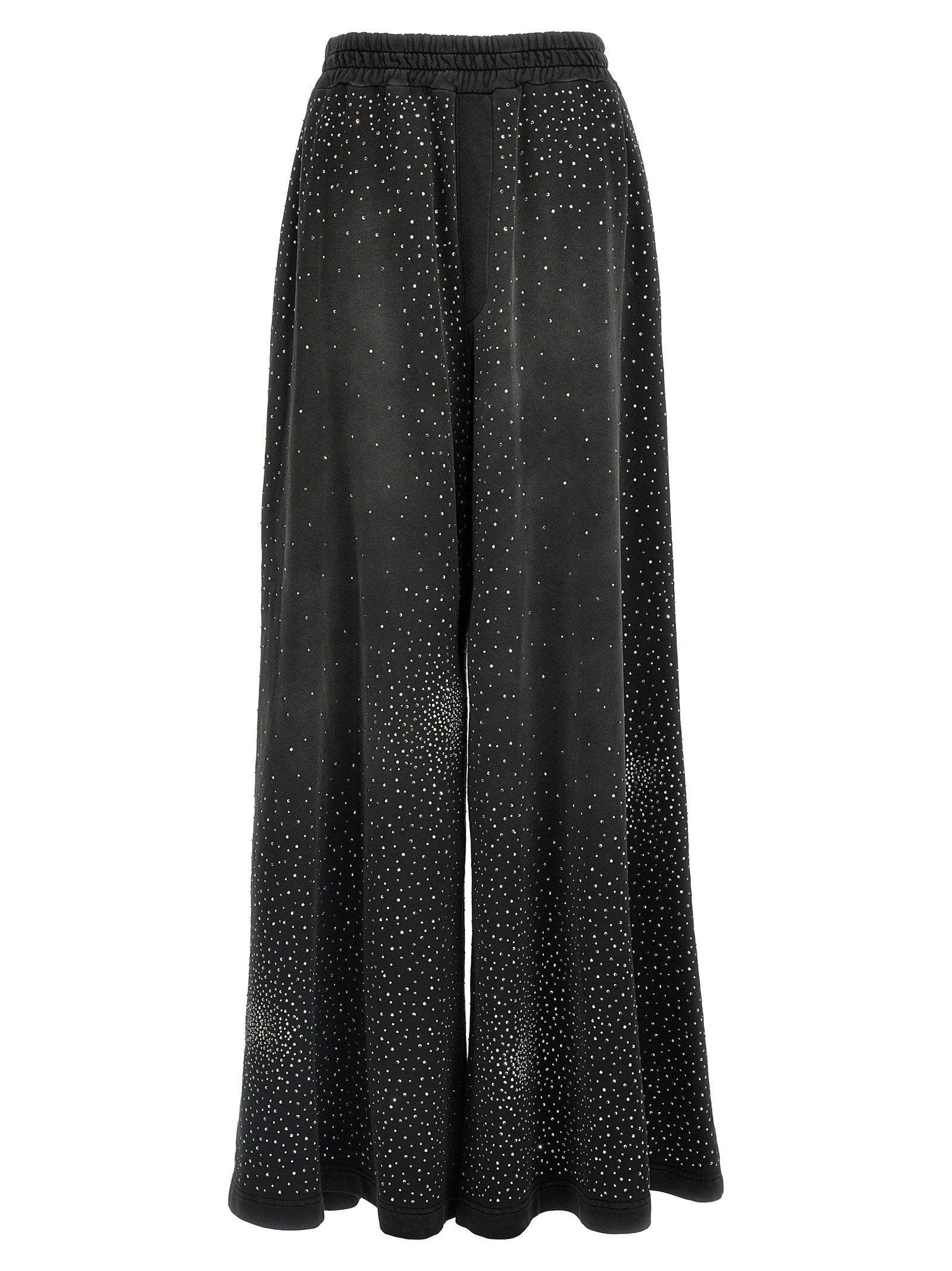 Giuseppe Di Morabito Black Cotton Joggers (Workout Women's Pants)