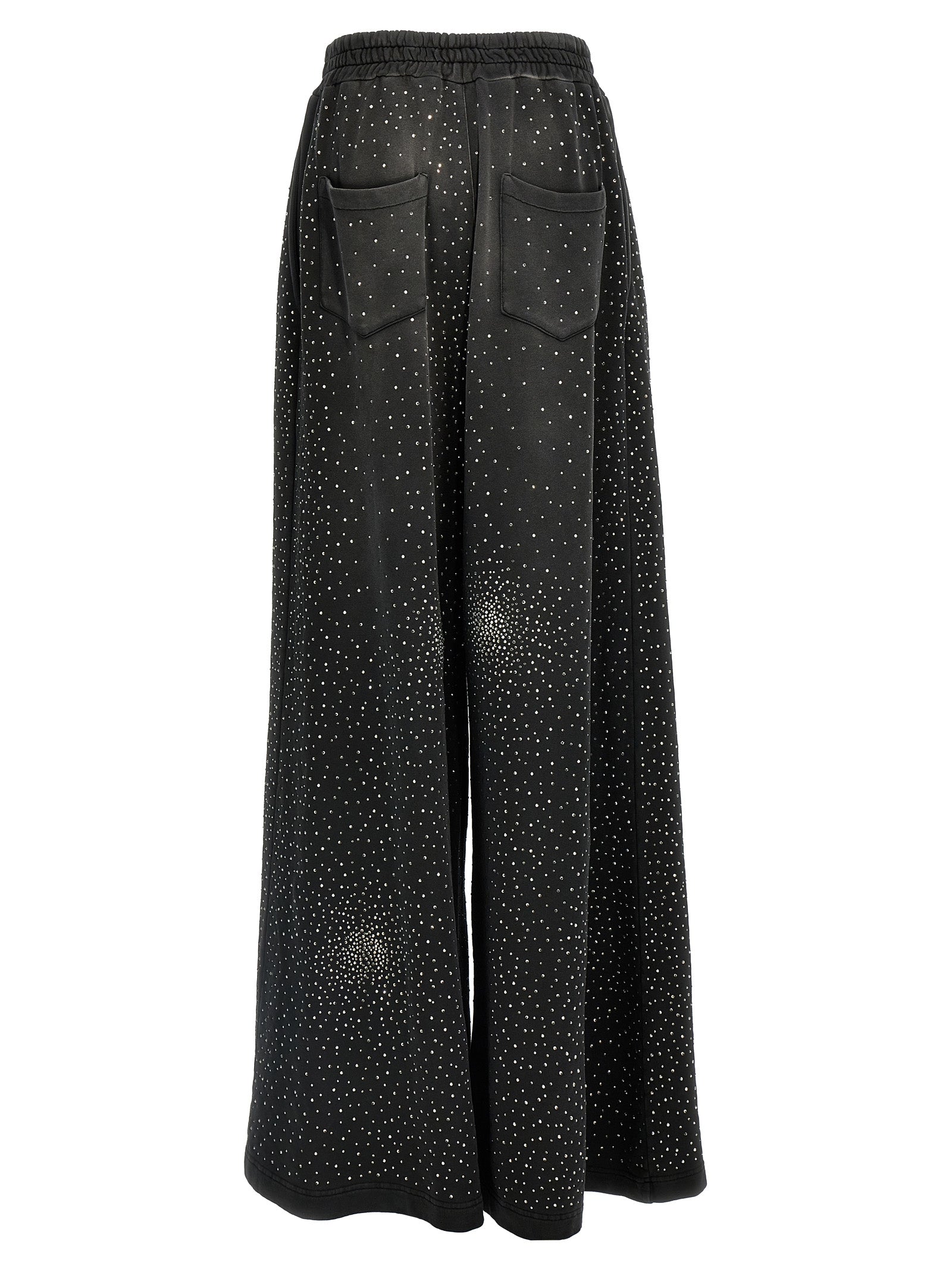 Giuseppe Di Morabito Black Cotton Joggers (Workout Women's Pants)