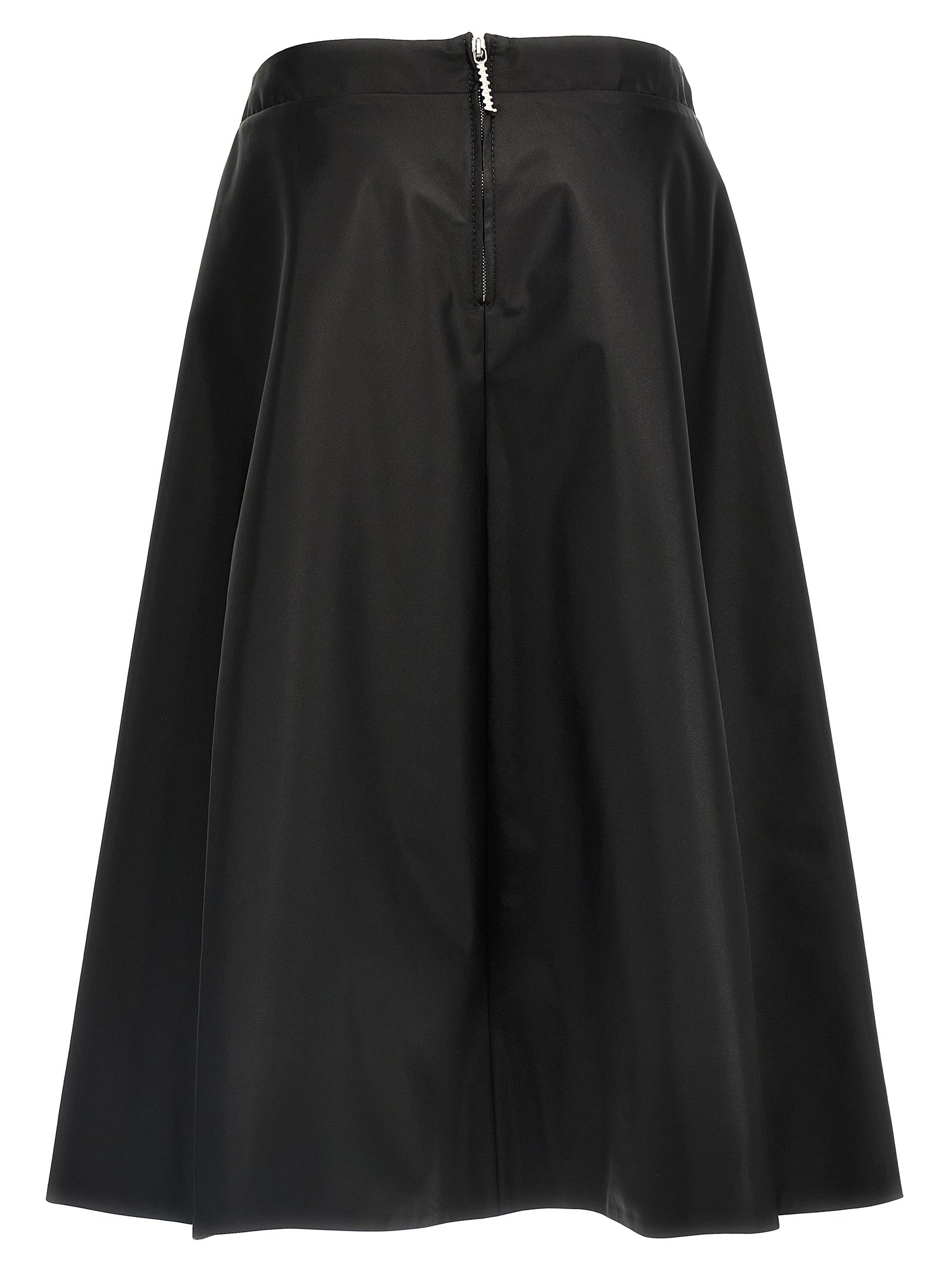 Marni Black Polyamide Midi Women's Skirt