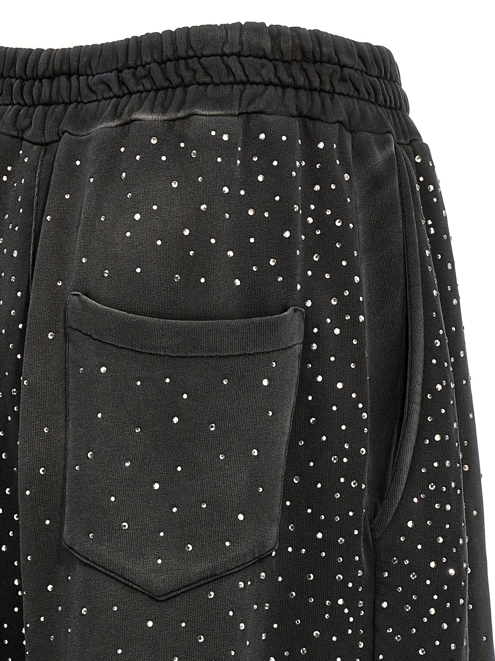 Giuseppe Di Morabito Black Cotton Joggers (Workout Women's Pants)