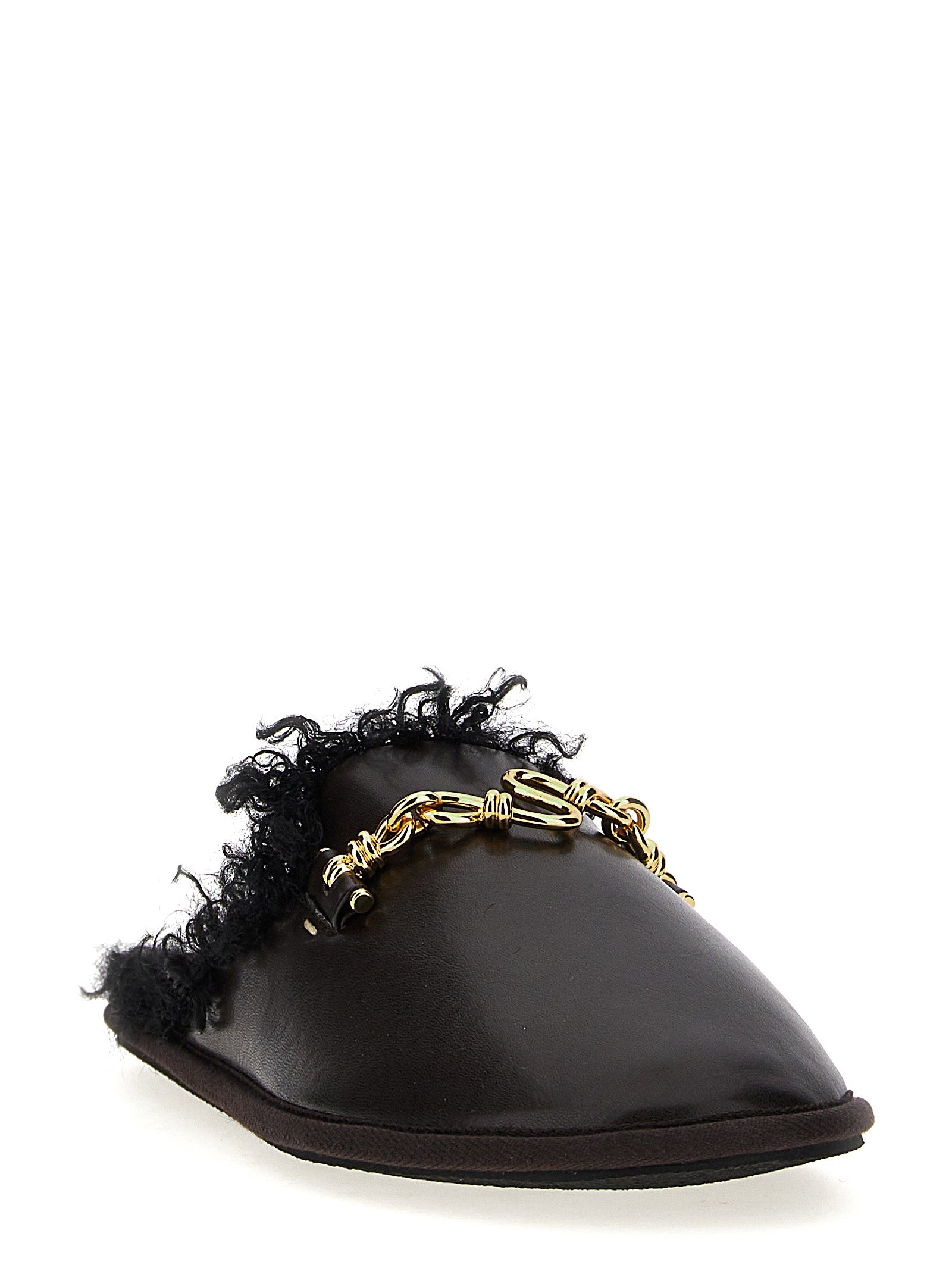 Stella McCartney Brown Polyethylene Women's Mules