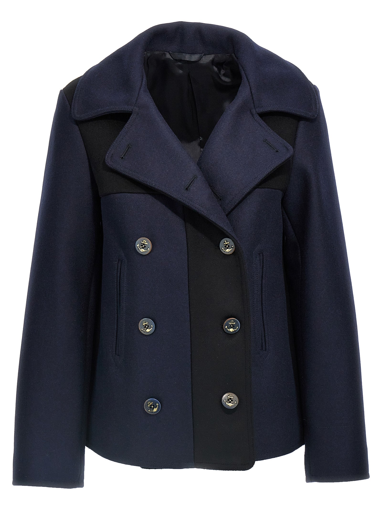 Fortela Multicolor Wool Women's Coat