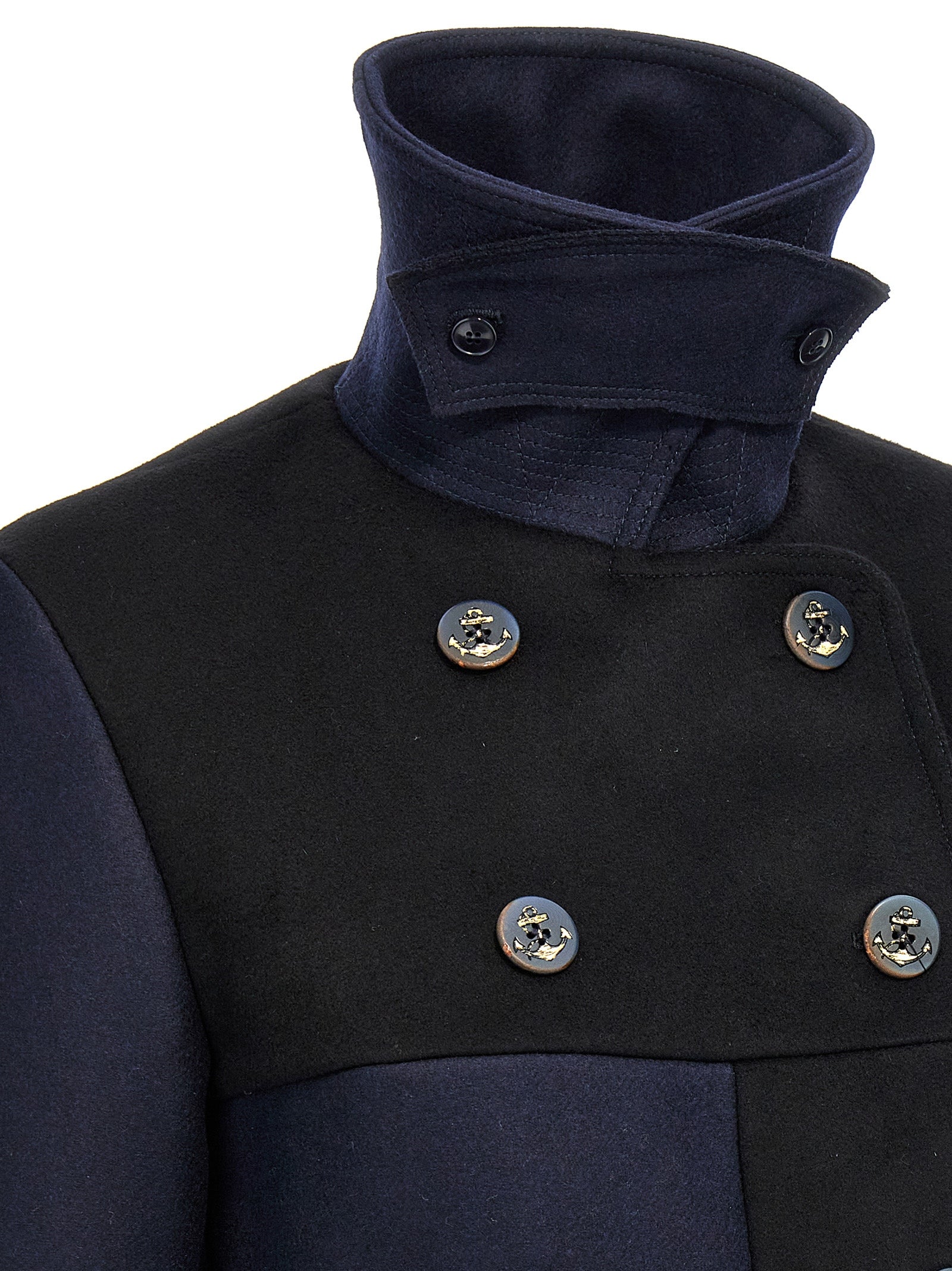 Fortela Multicolor Wool Women's Coat