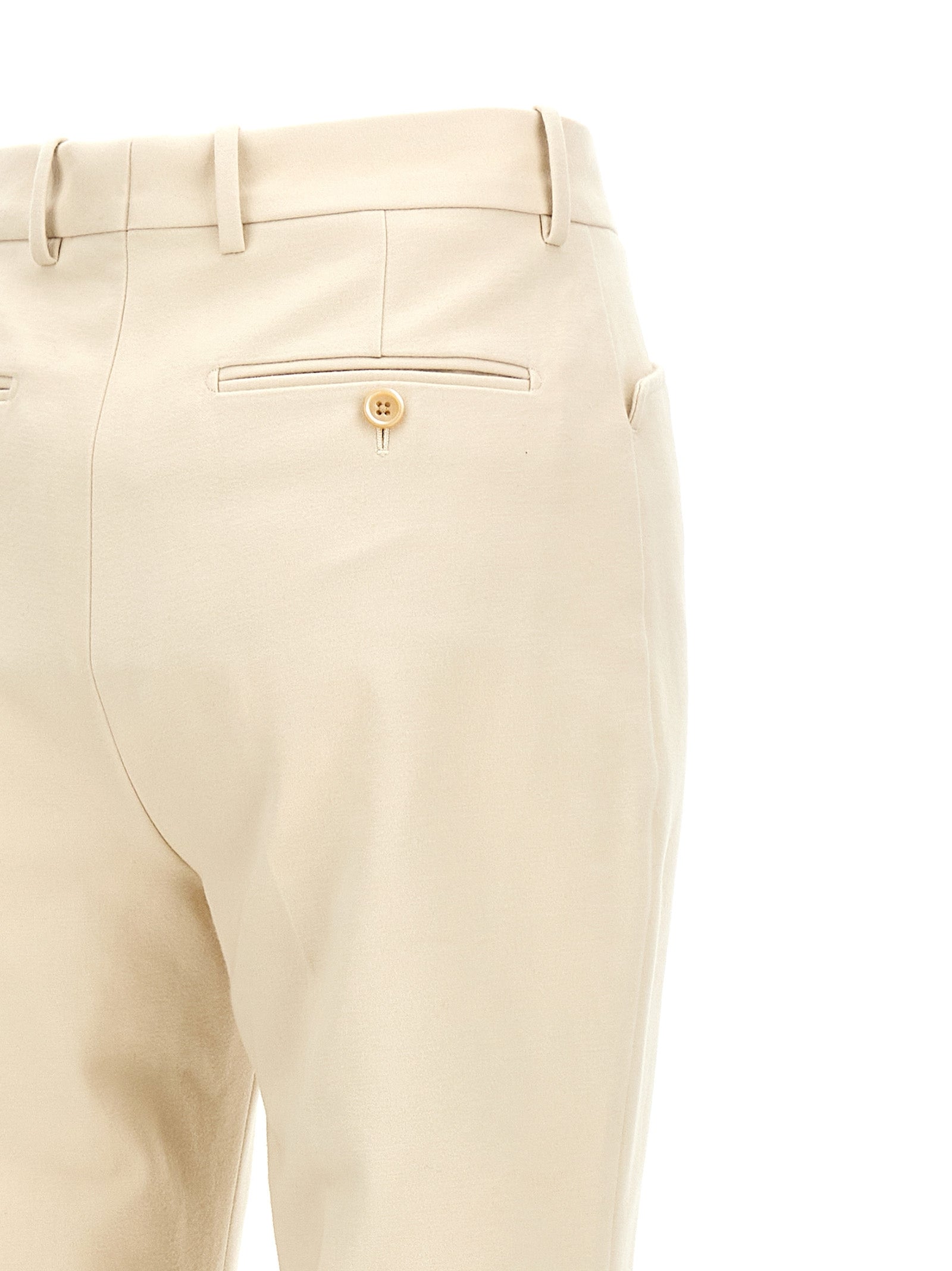Tom Ford White Cotton Flared Women's Pants