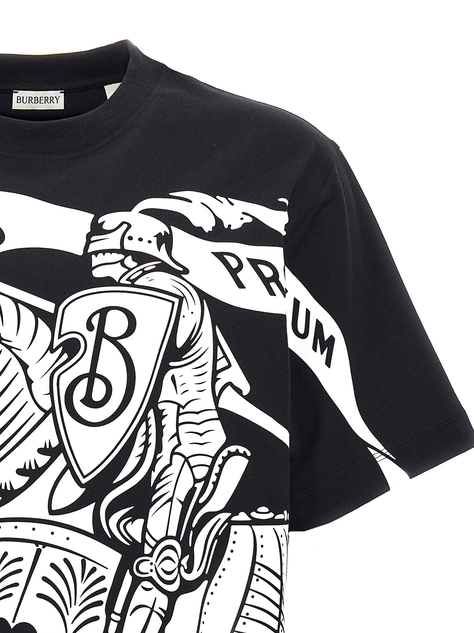 Burberry Bicolor Cotton Men's T-Shirt