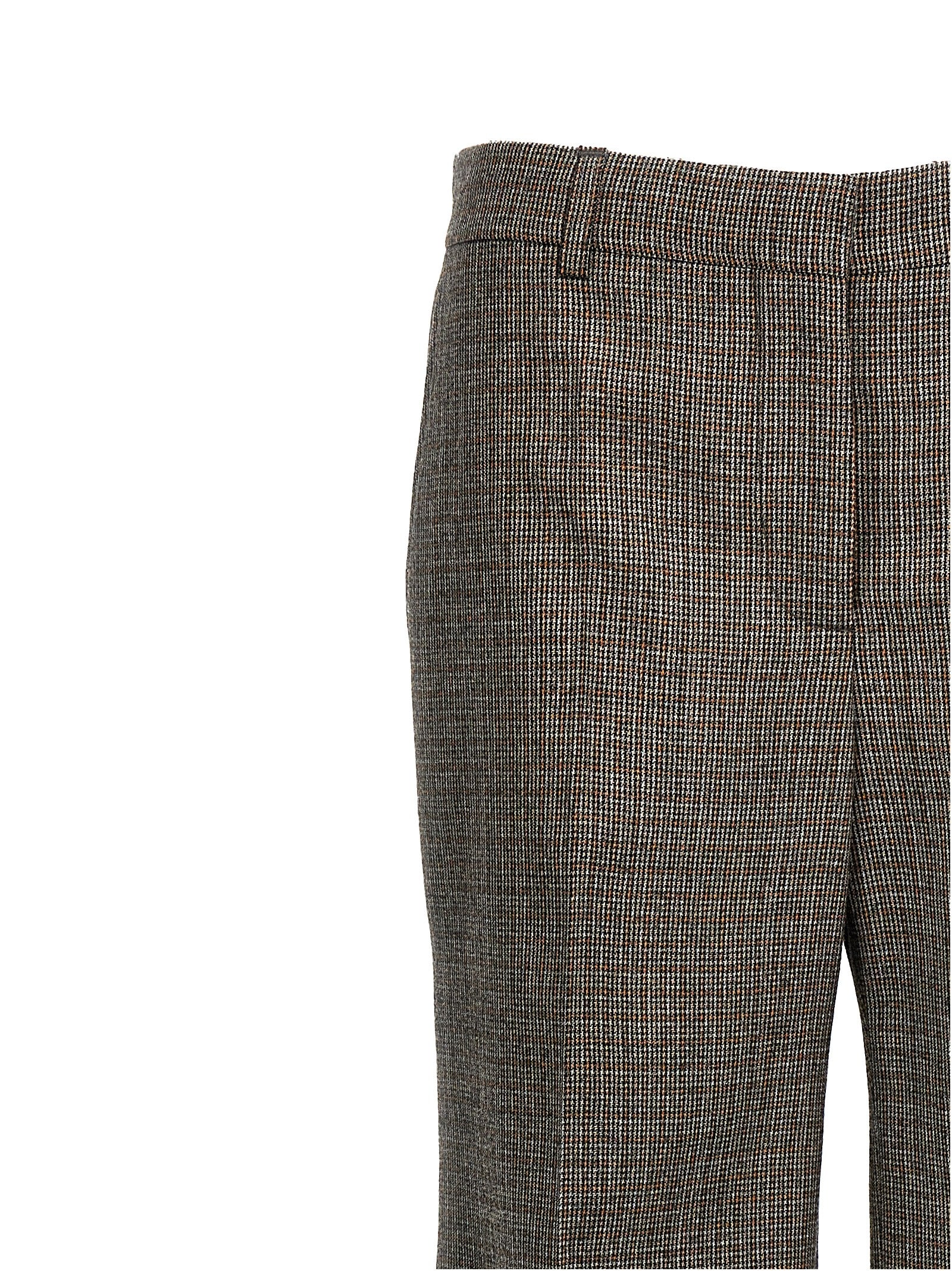 Stella McCartney Gray Wool Flared Women's Pants