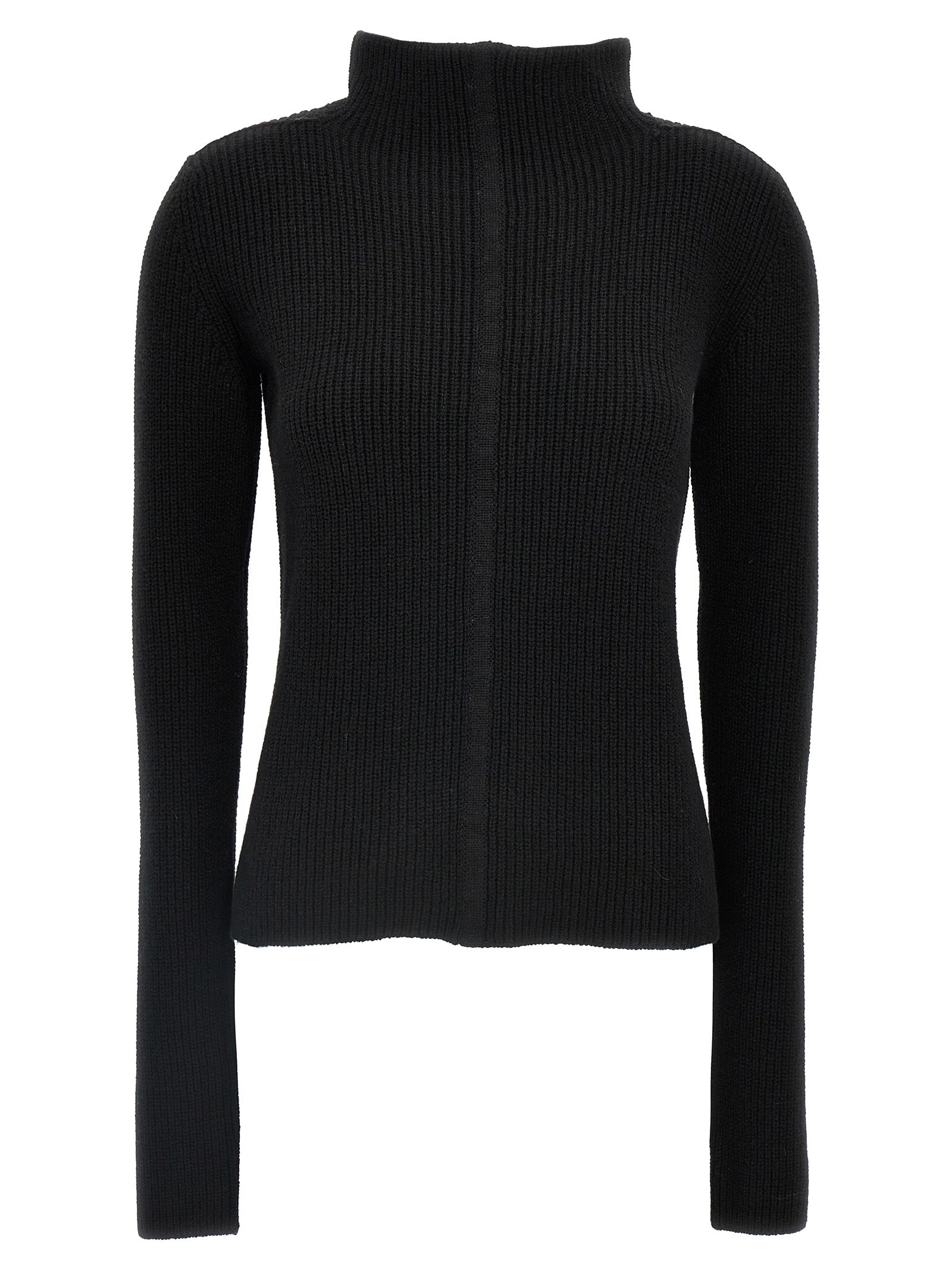 Rick Owens Black Cashmere Women's Cardigan