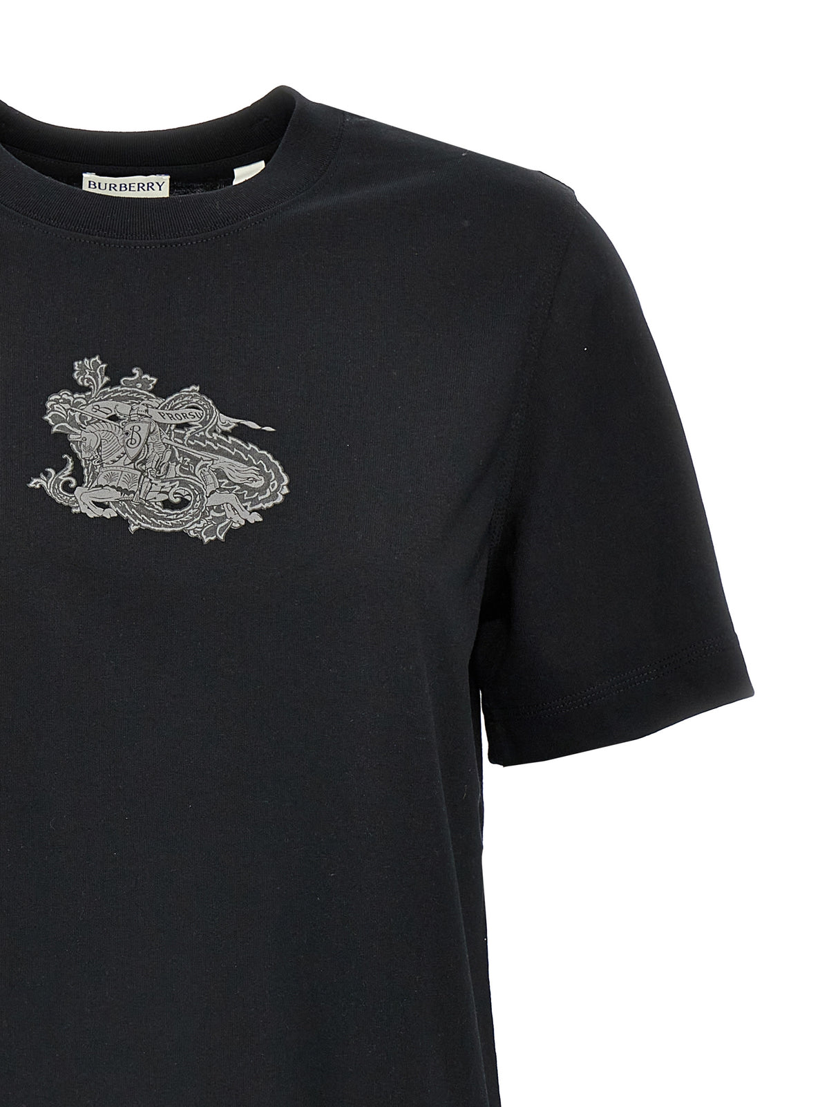 Burberry Black Cotton Women's T-Shirt