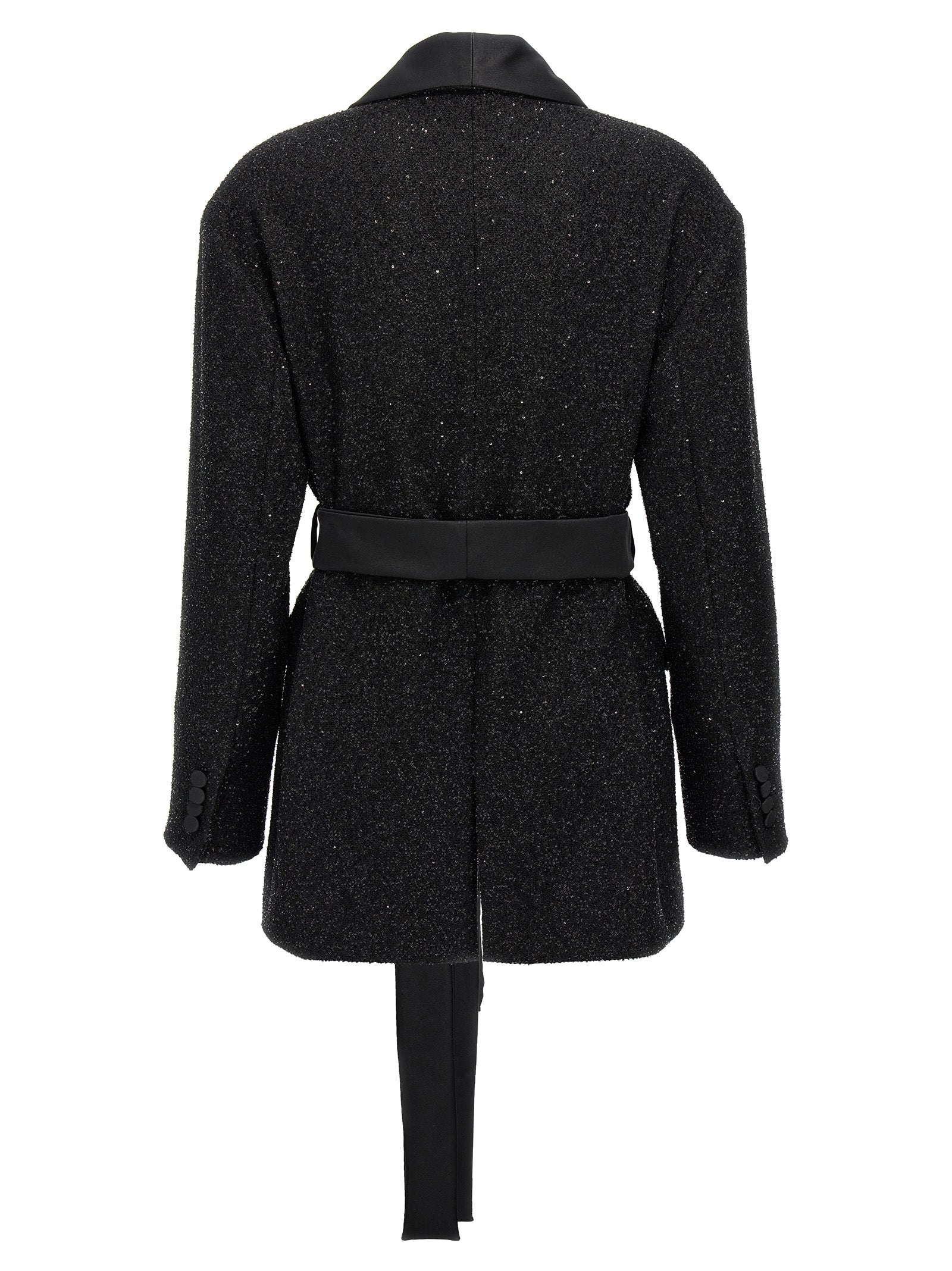 Max Mara Black Viscose Women's Blazer