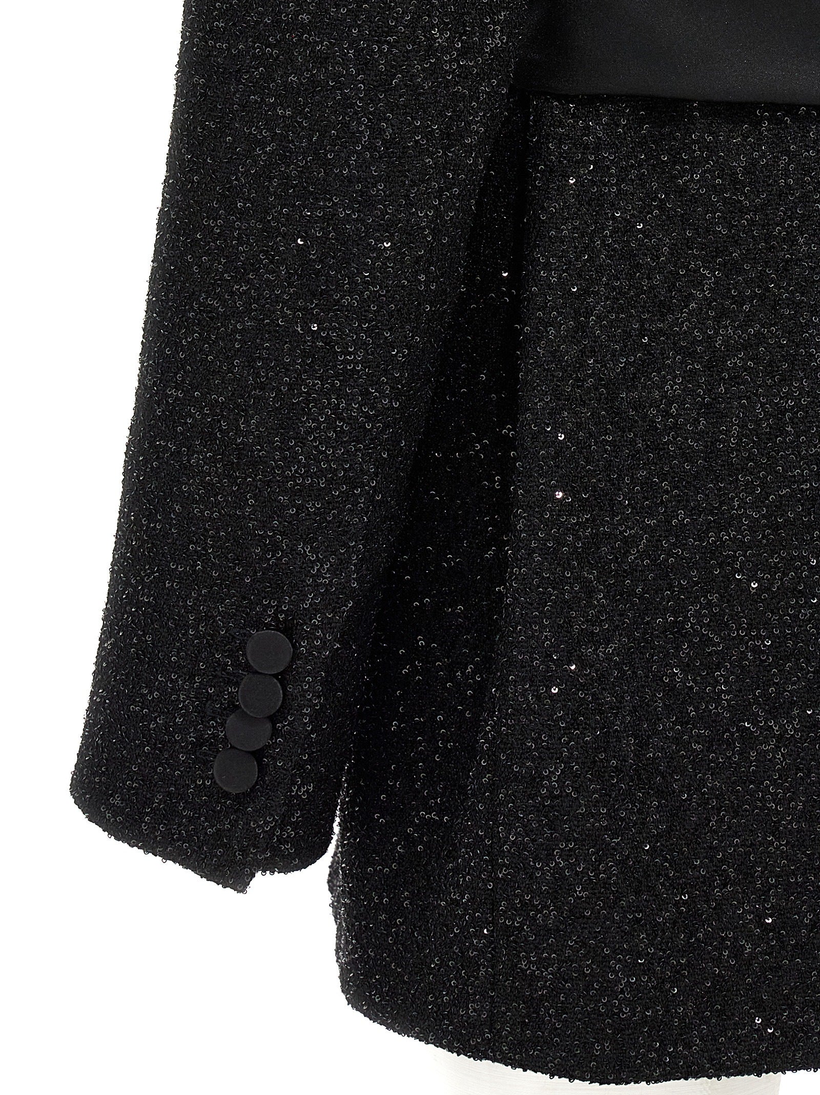 Max Mara Black Viscose Women's Blazer