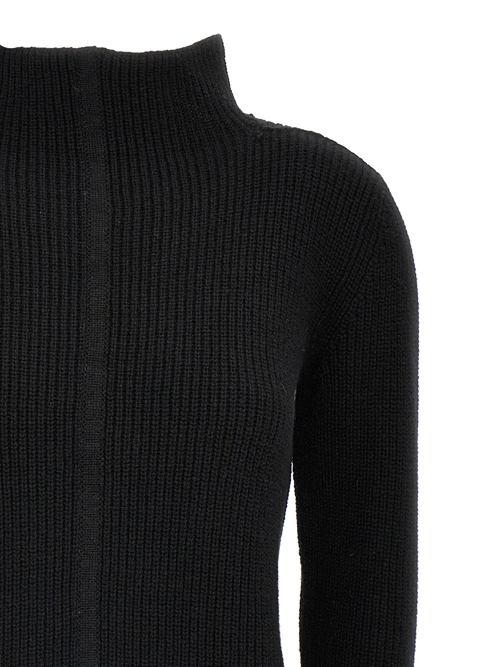 Rick Owens Black Cashmere Women's Cardigan