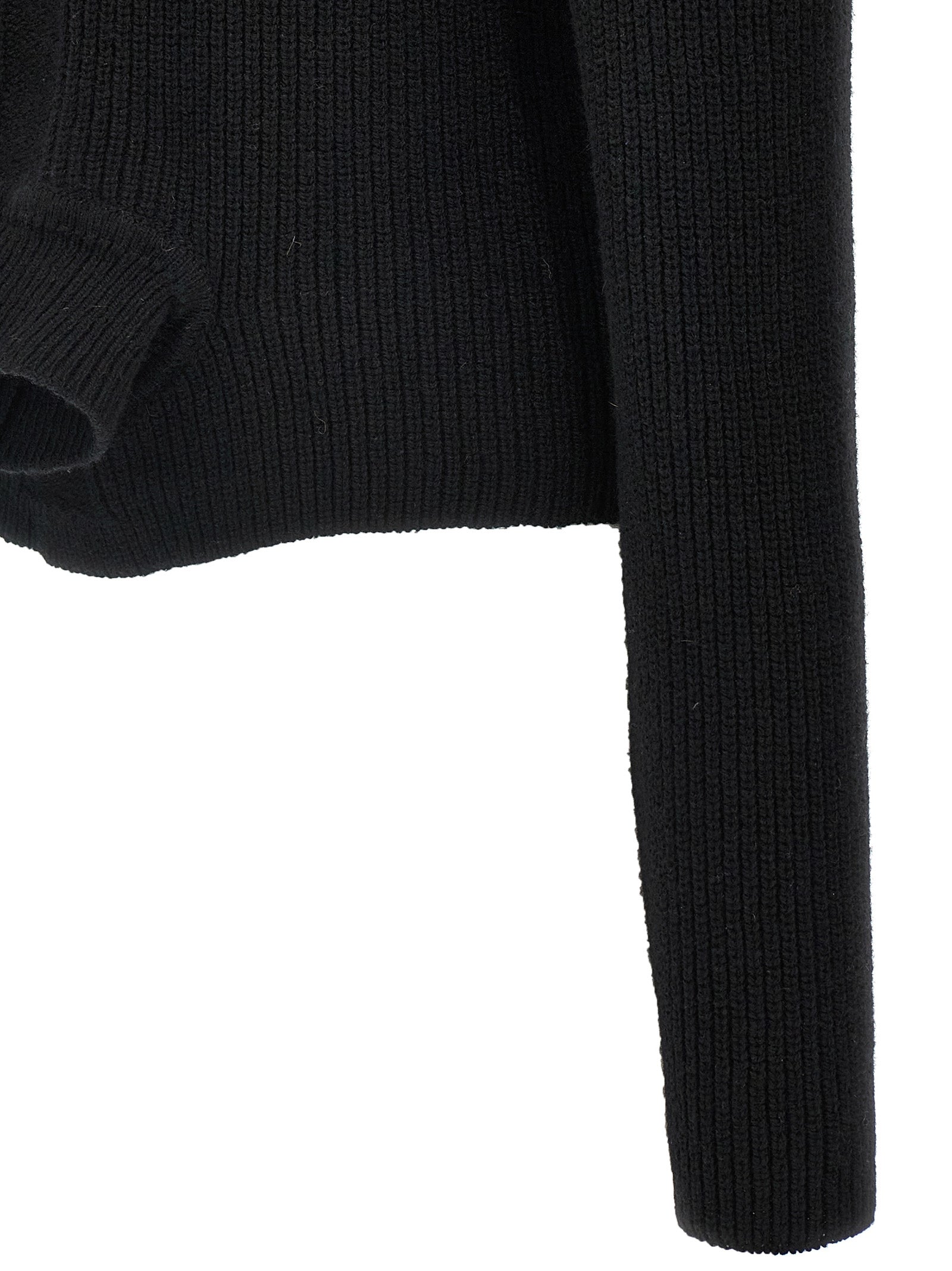 Rick Owens Black Cashmere Women's Cardigan
