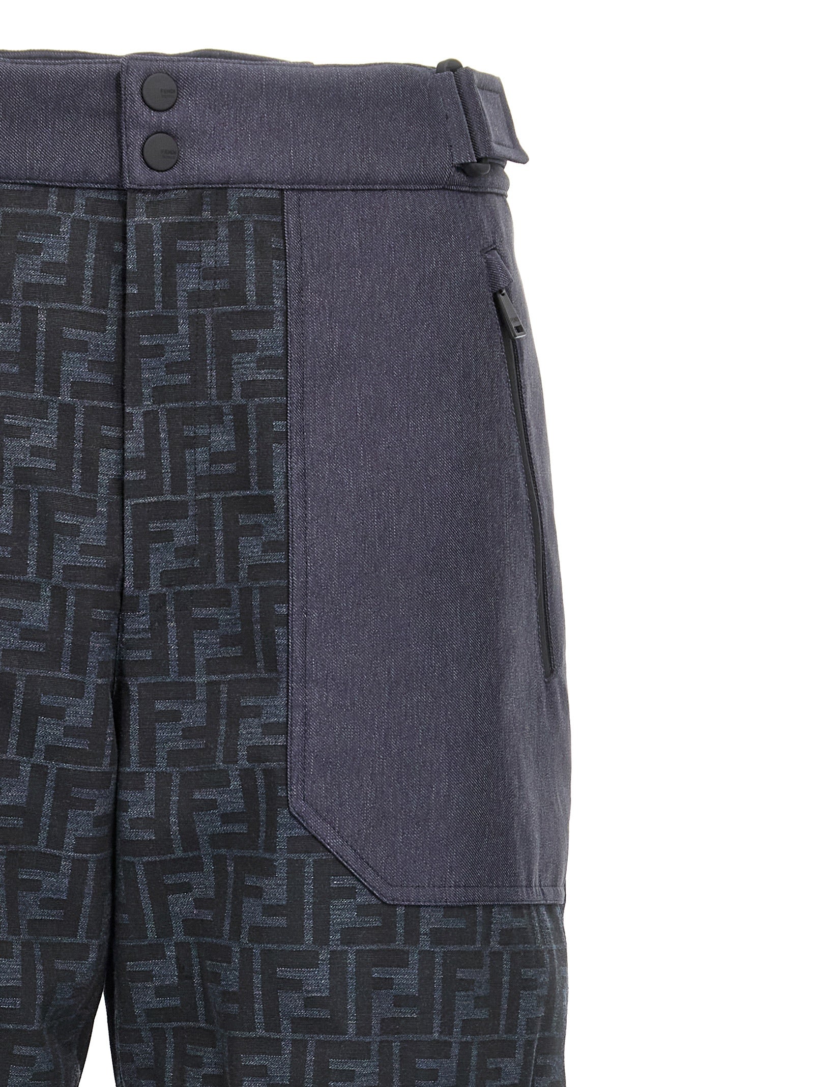 Fendi Blue Polyamide Men's Sportswear