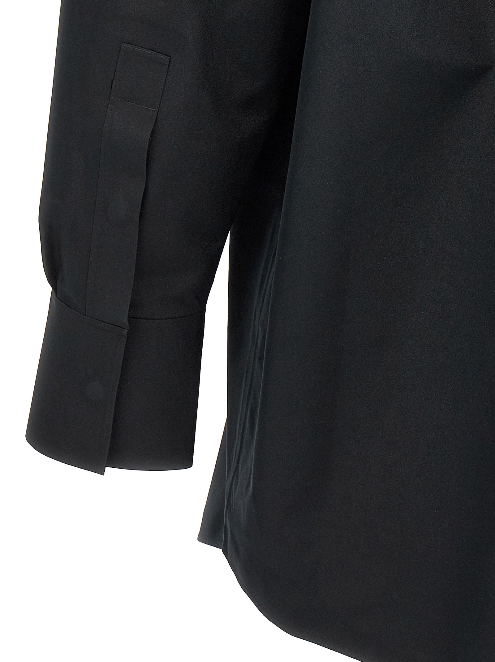 MM6 Maison Margiela Black Polyester Women's Blouse
