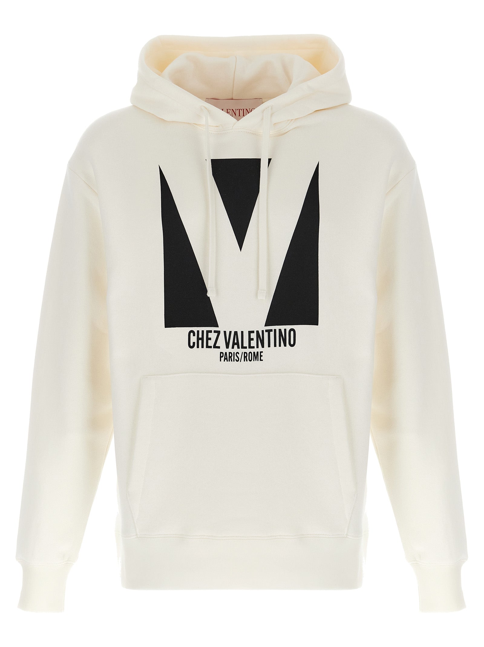Valentino Garavani White Cotton Men's Sweatshirt
