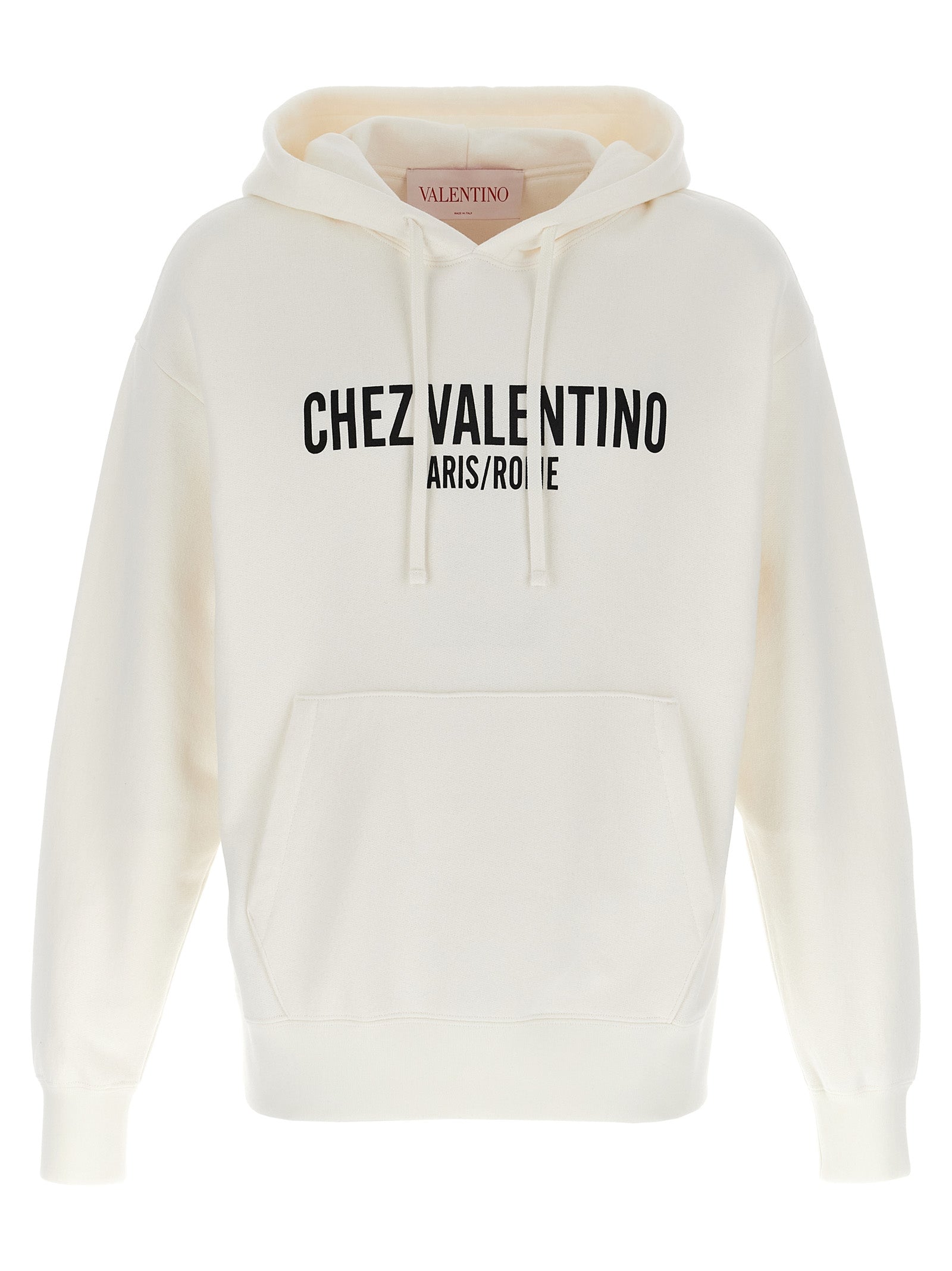 Valentino Garavani White Cotton Men's Sweatshirt