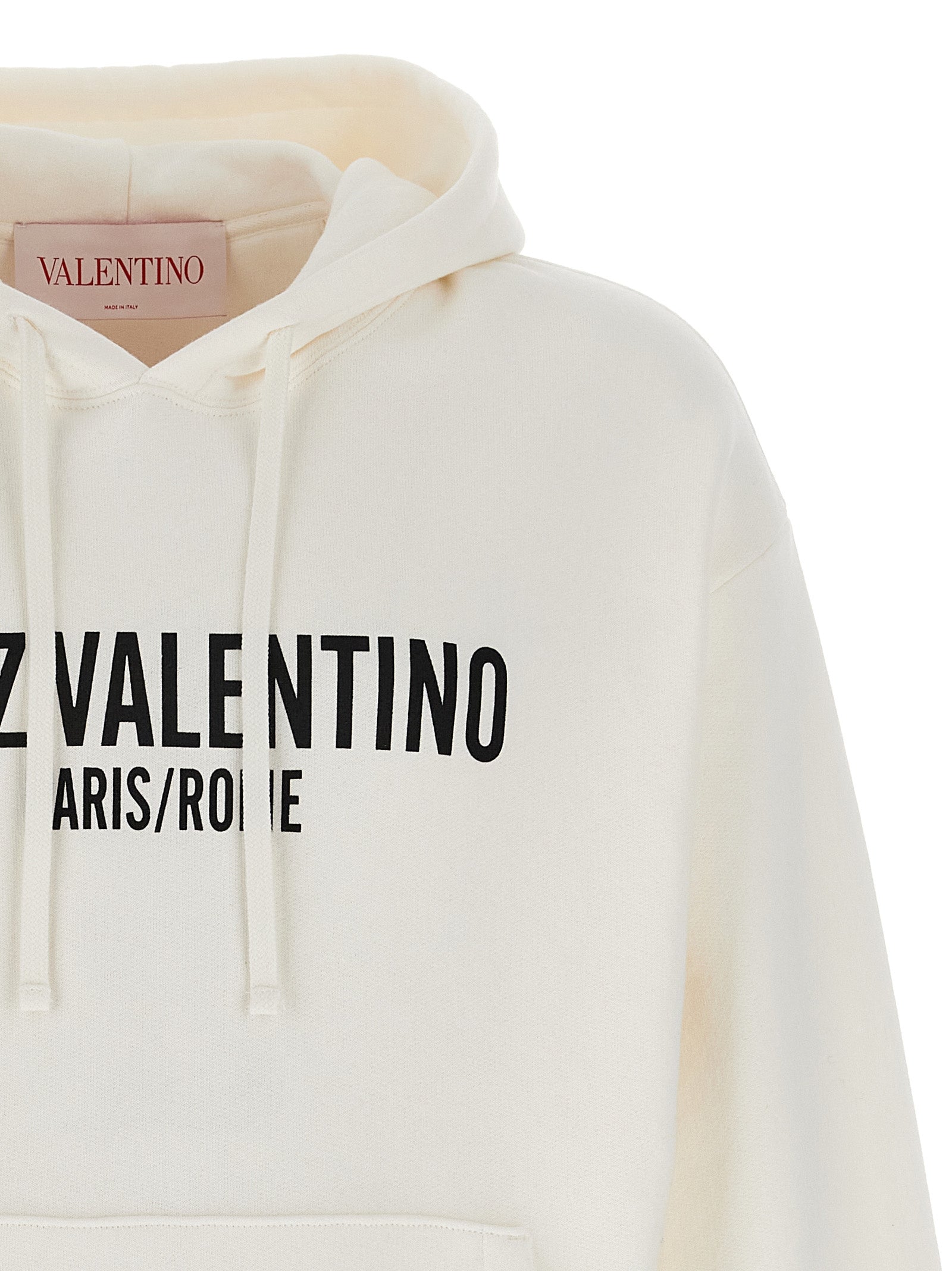 Valentino Garavani White Cotton Men's Sweatshirt
