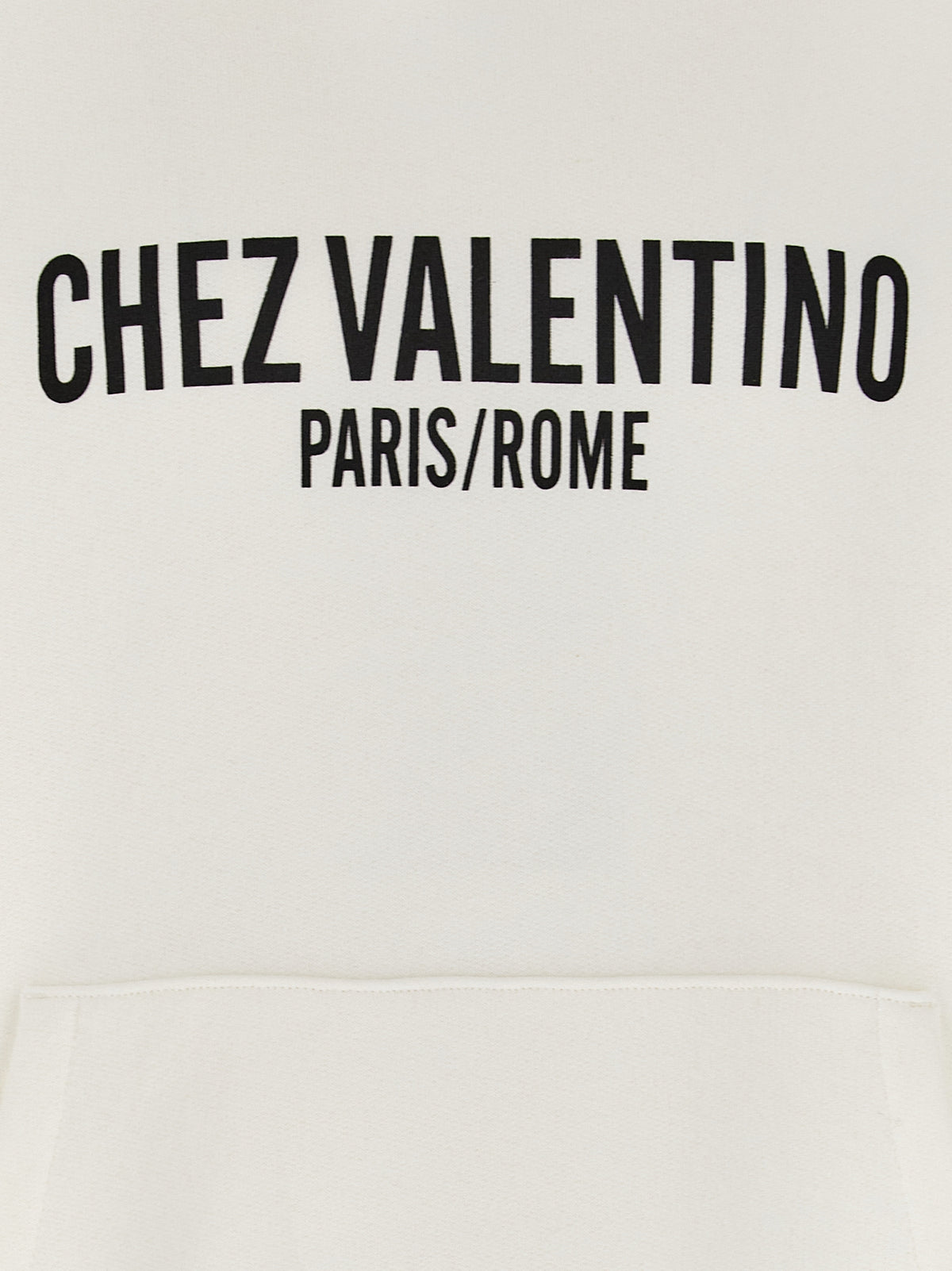 Valentino Garavani White Cotton Men's Sweatshirt