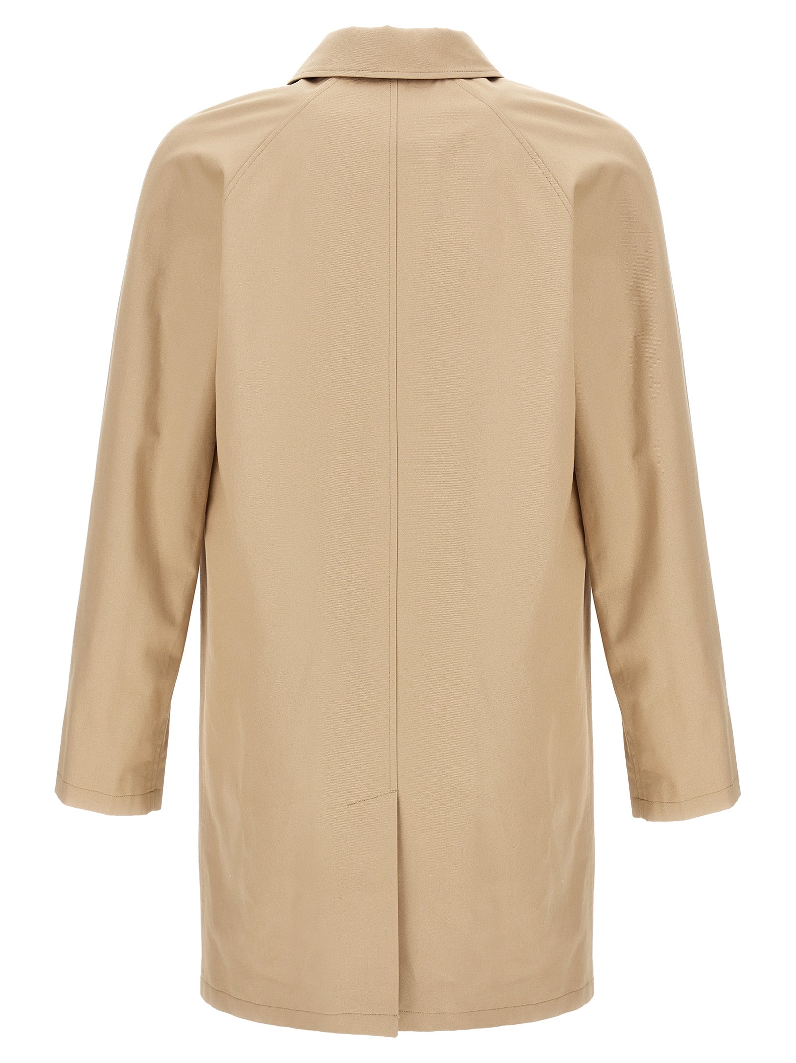 A.P.C. Beige Cotton Men's Coat